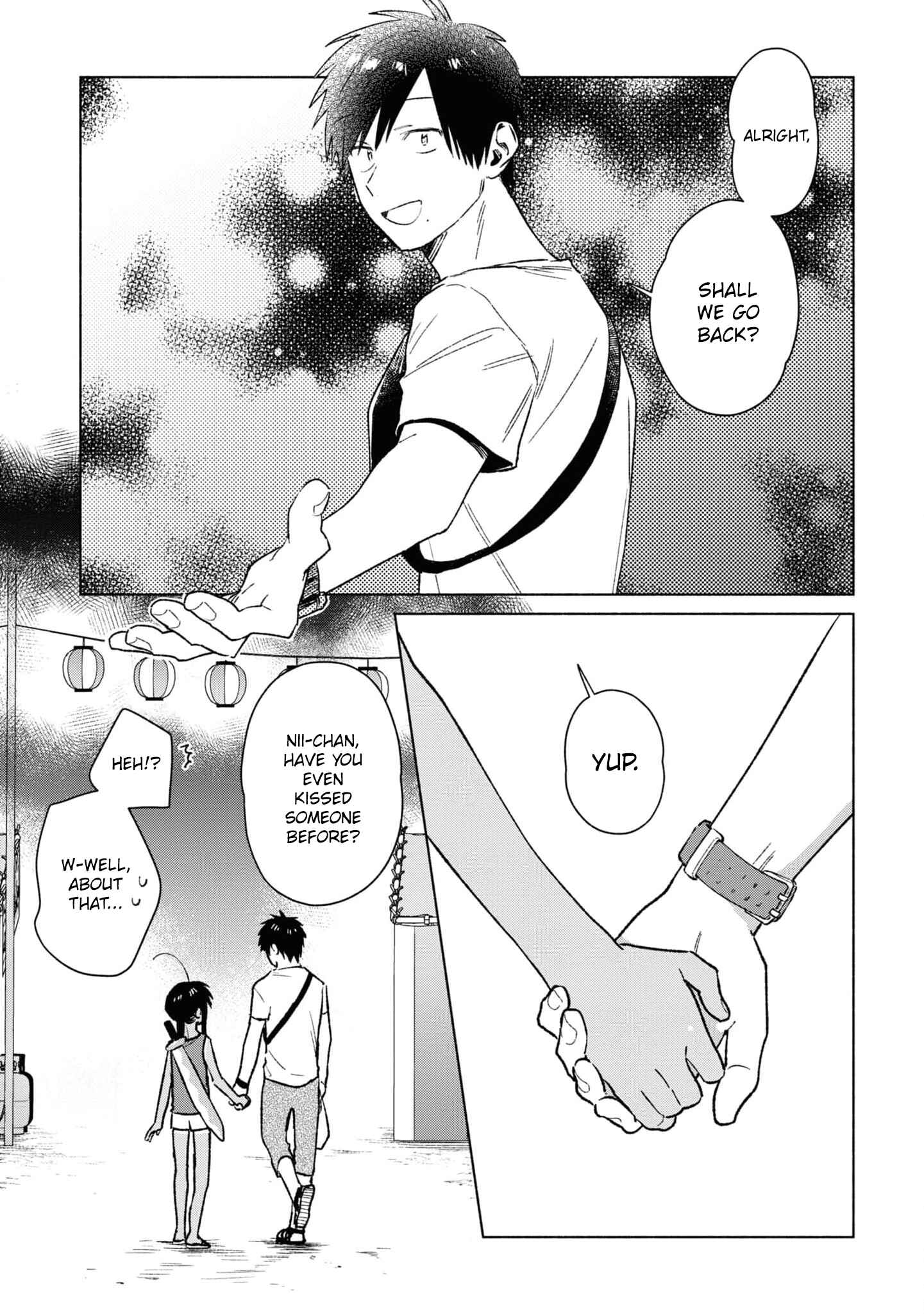 Page 19 Chapter 38 Inaka ni Kaeru to Yakeni Natsuita Kasshoku Ponytail Shota ga Iru