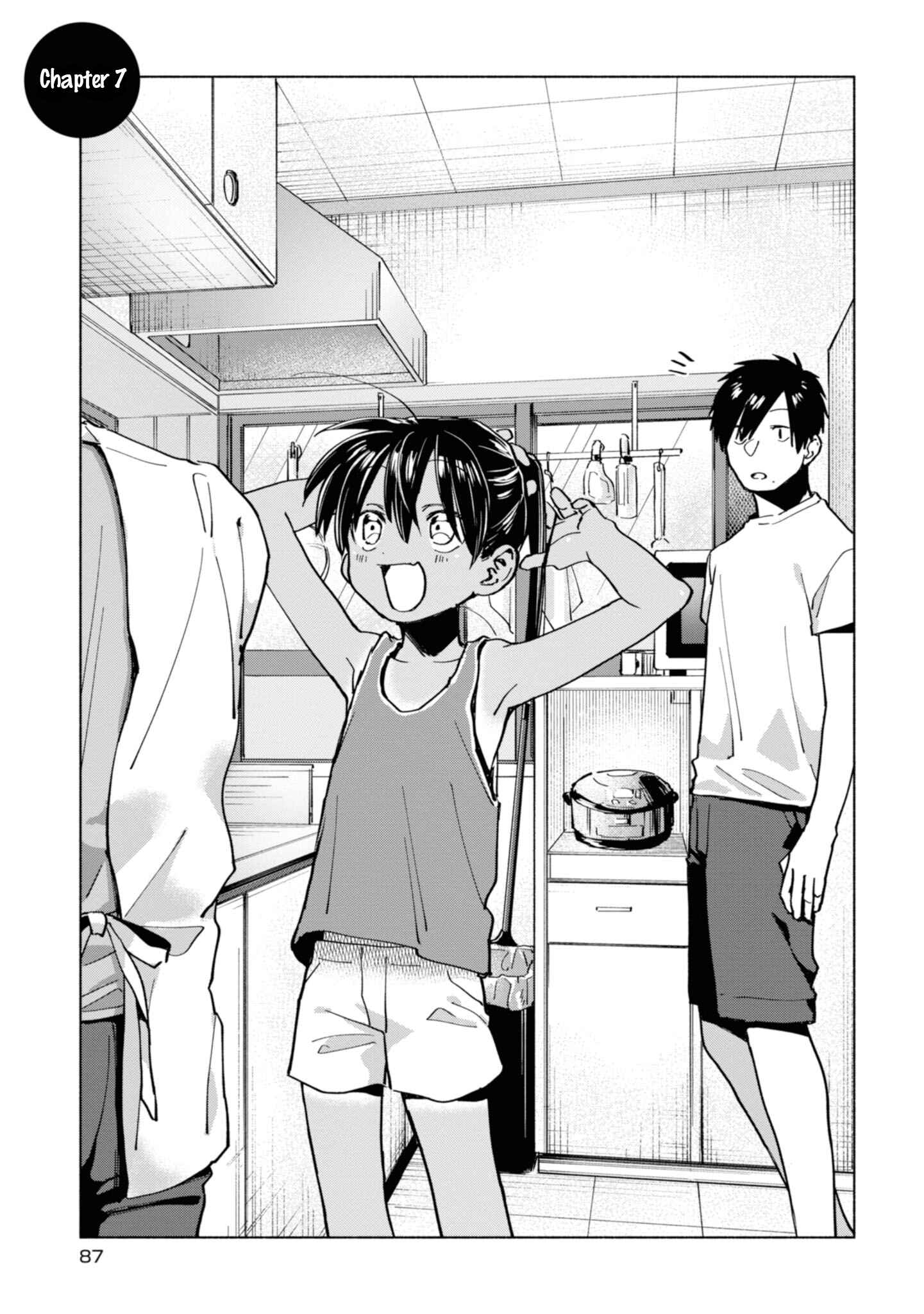 Page 1 Chapter 7 Inaka ni Kaeru to Yakeni Natsuita Kasshoku Ponytail Shota ga Iru