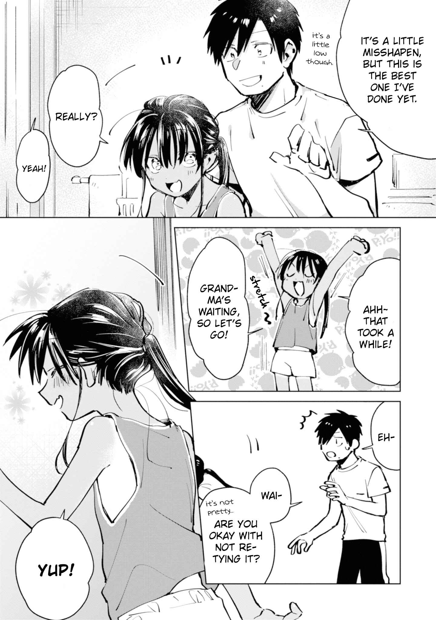 Page 12 Chapter 3 Inaka ni Kaeru to Yakeni Natsuita Kasshoku Ponytail Shota ga Iru