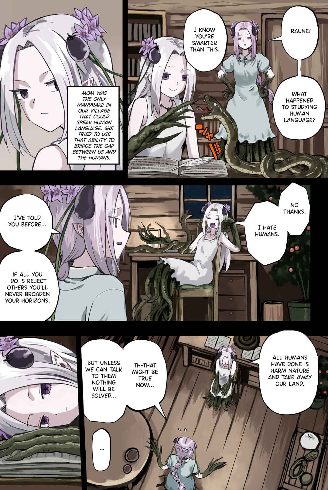 Page 1 Chapter 18 Raising an Eggplant Girl Using Online Polls