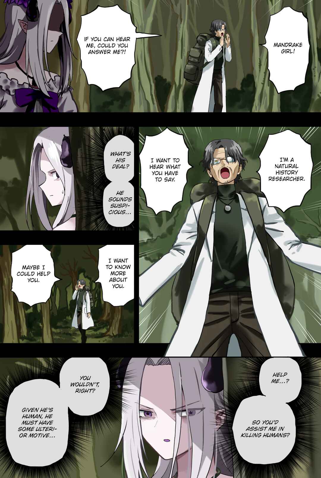 Page 1 Chapter 32 Raising an Eggplant Girl Using Online Polls