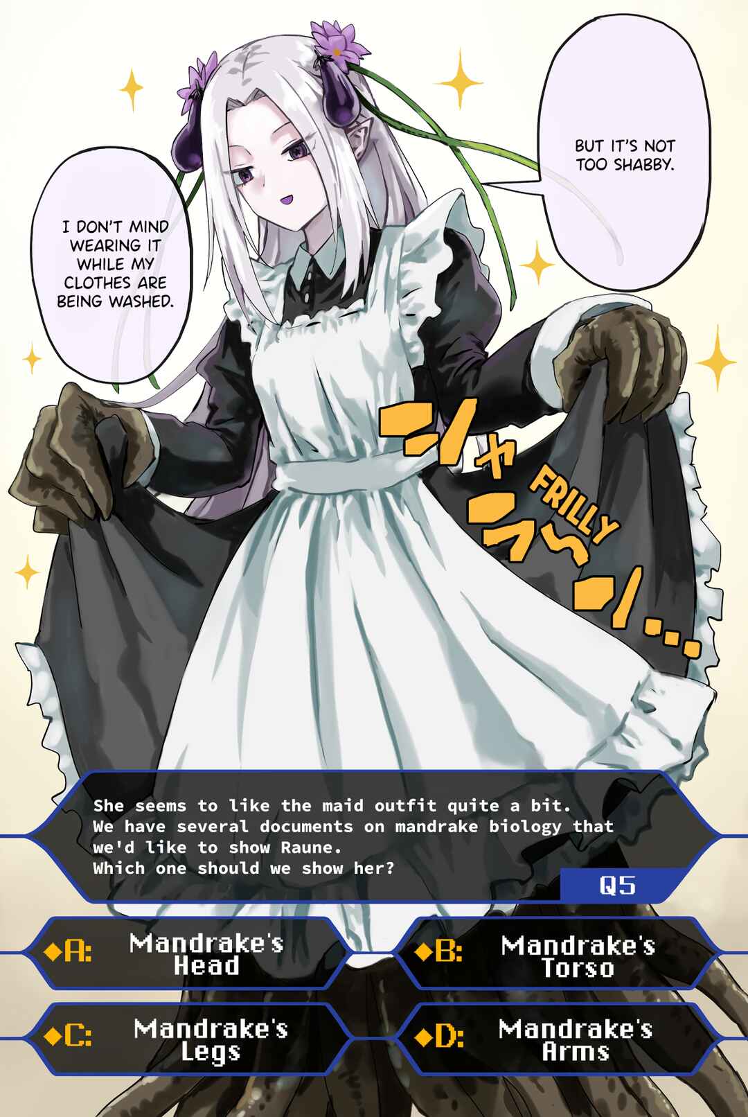 Page 2 Chapter 5 Raising an Eggplant Girl Using Online Polls