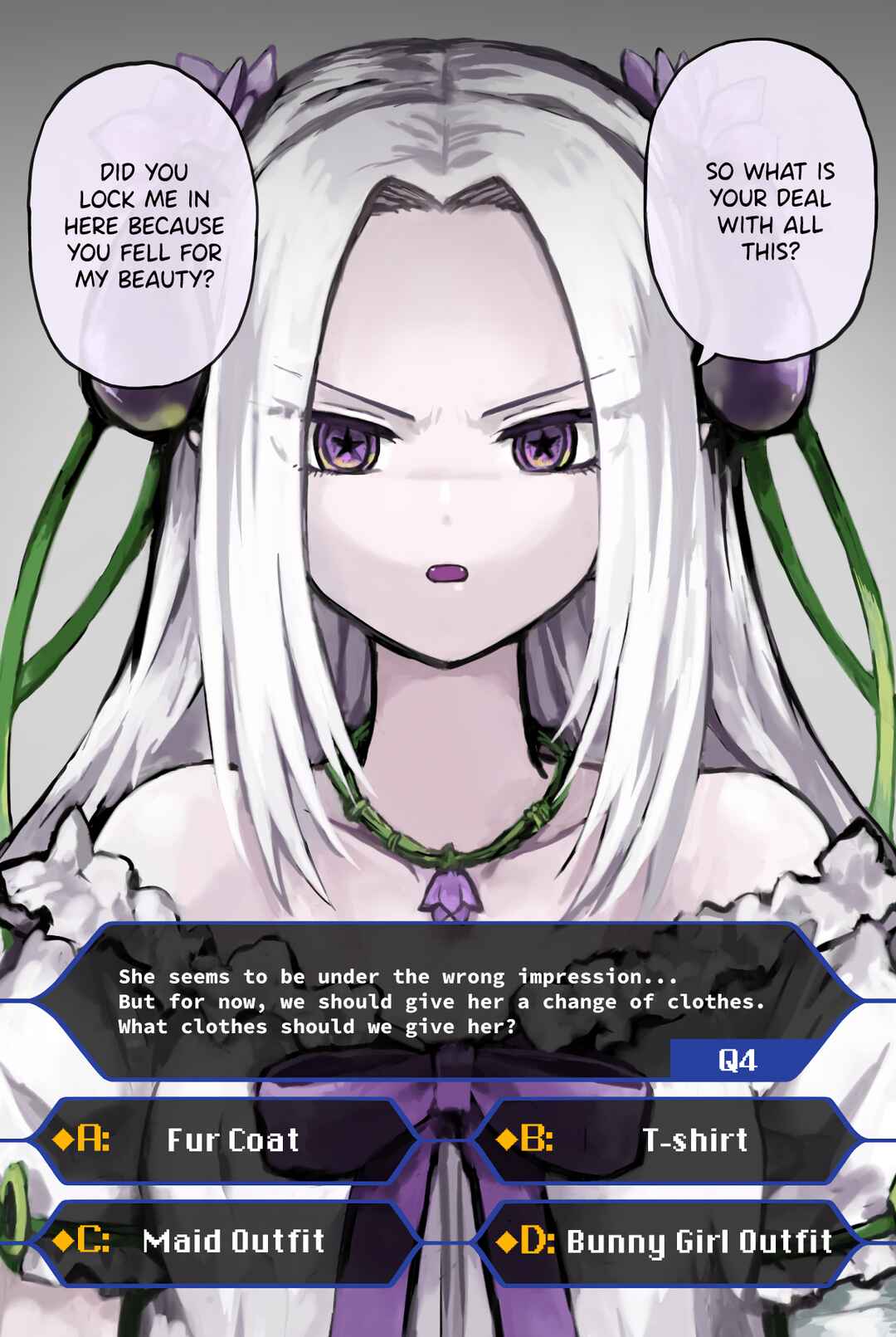 Page 2 Chapter 4 Raising an Eggplant Girl Using Online Polls