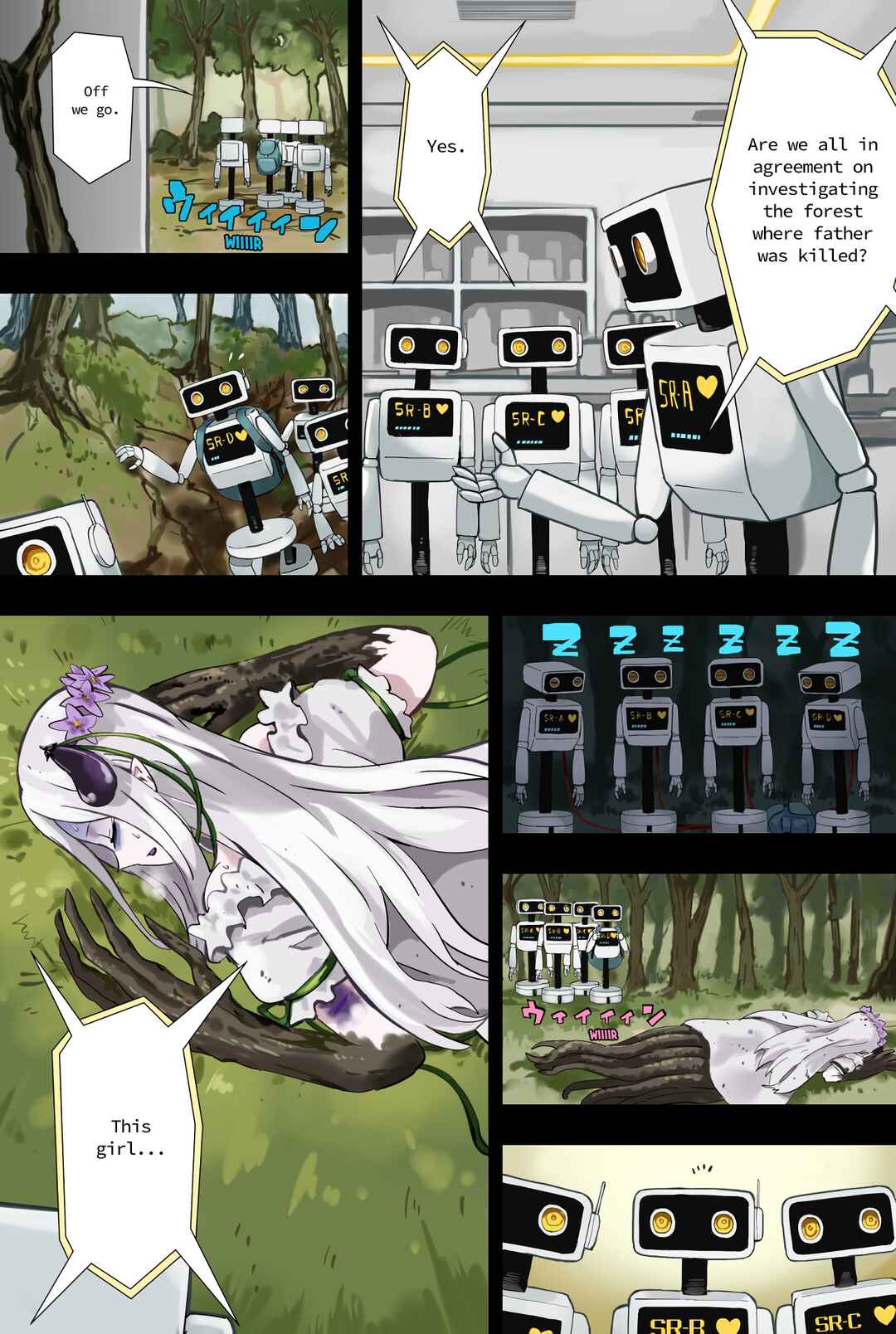Page 4 Chapter 27 Raising an Eggplant Girl Using Online Polls