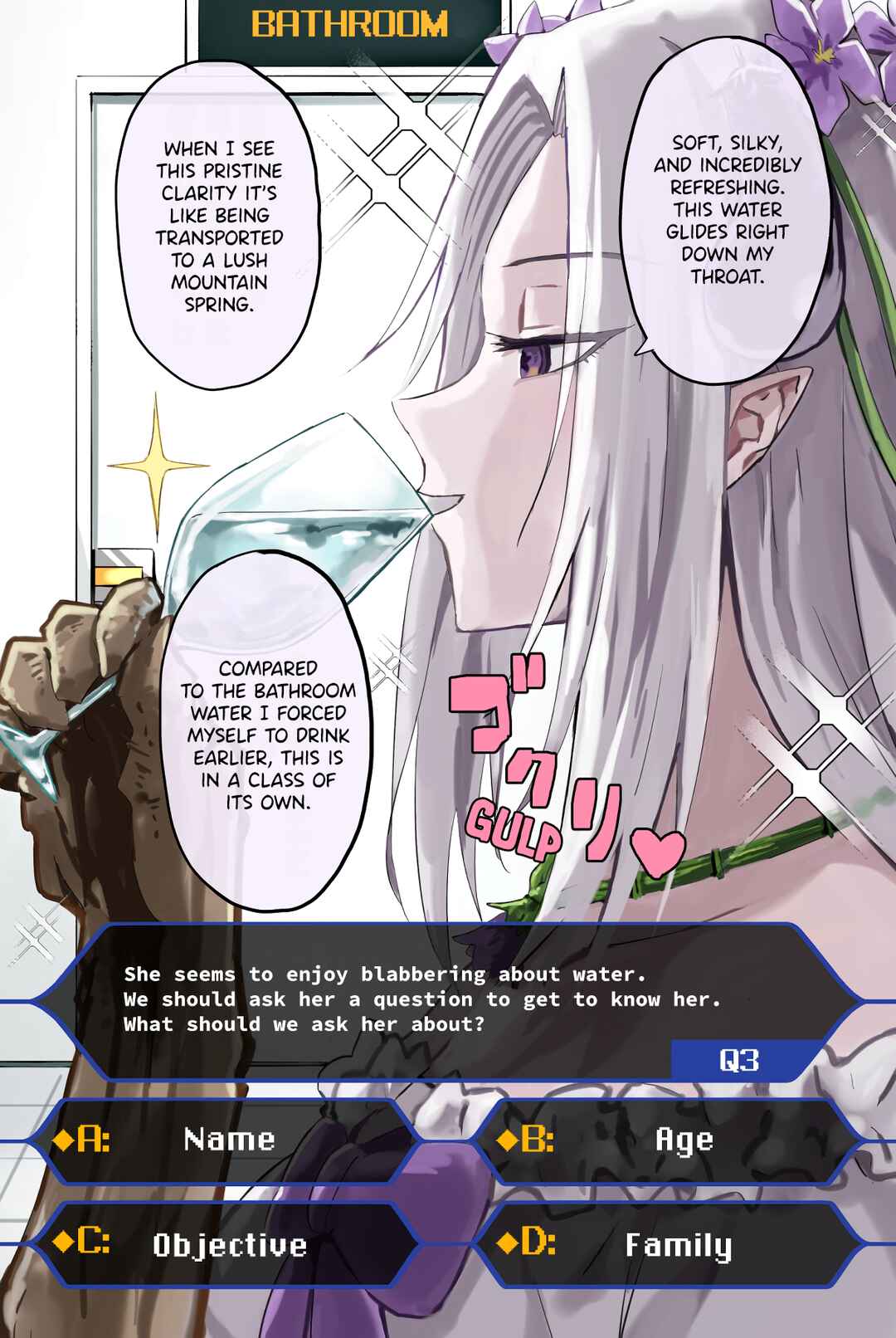 Page 2 Chapter 3 Raising an Eggplant Girl Using Online Polls