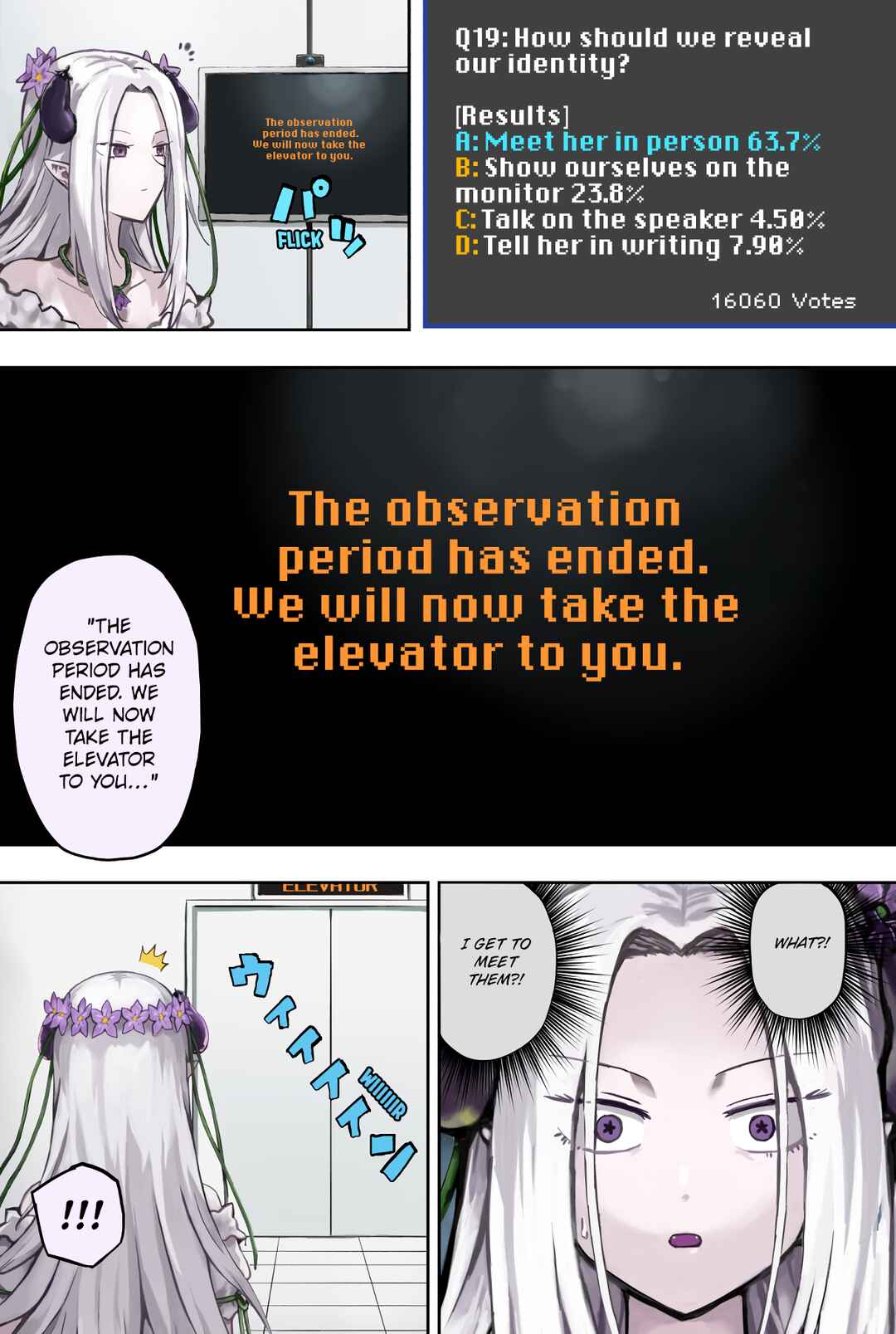 Page 1 Chapter 24 Raising an Eggplant Girl Using Online Polls
