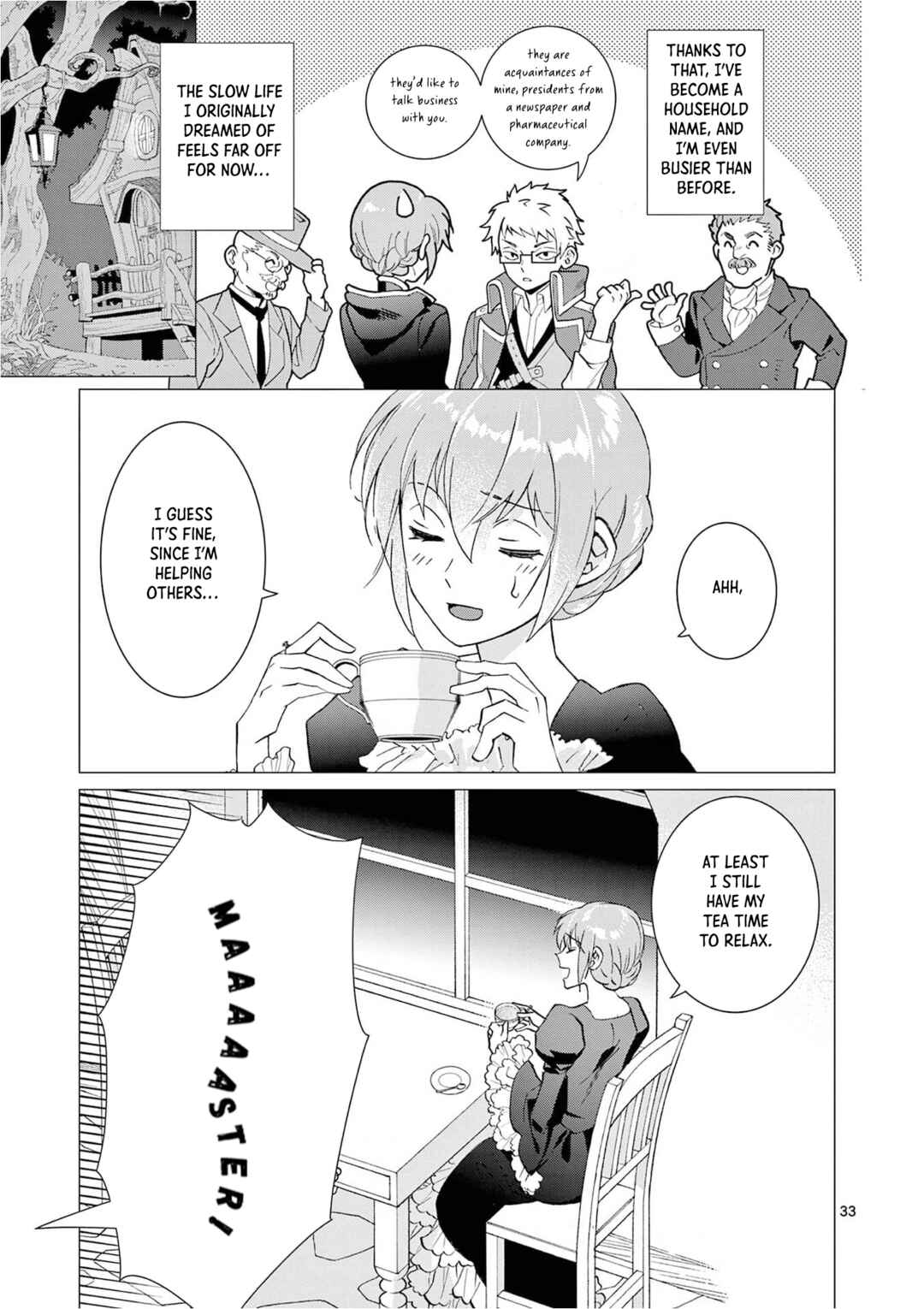 Page 34 Chapter 6 Isekai Tensei Shite Majo ni Natta no de Slow Life o Okuritai no ni Maou ga Nigashite Kuremasen