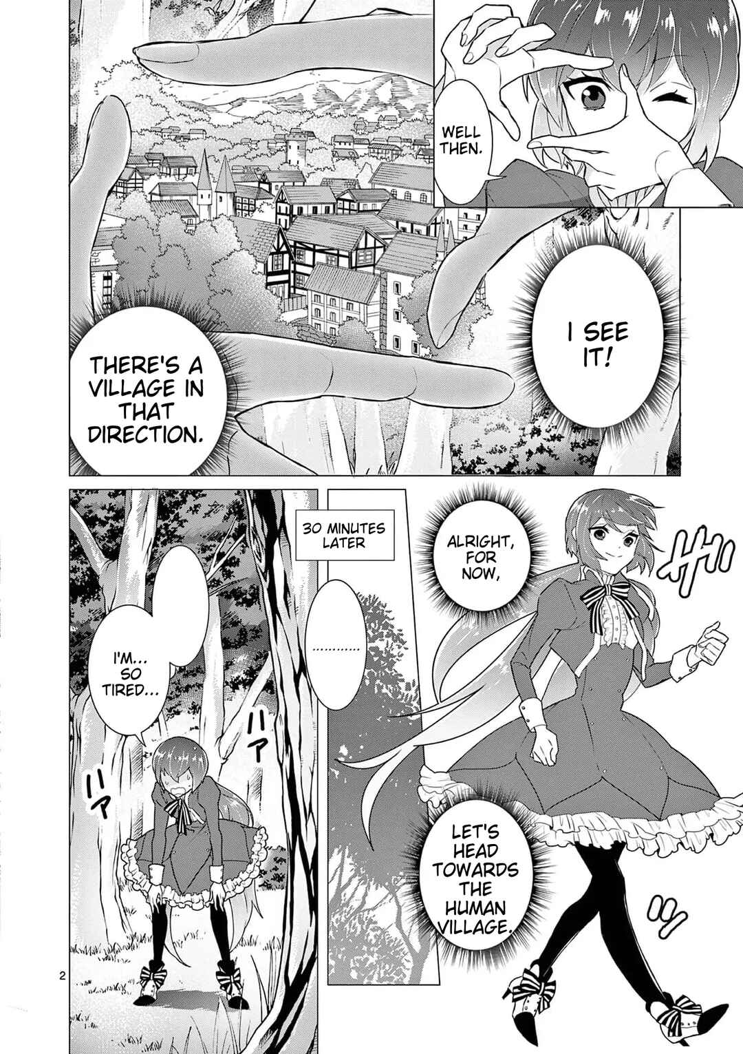 Page 3 Chapter 3 Isekai Tensei Shite Majo ni Natta no de Slow Life o Okuritai no ni Maou ga Nigashite Kuremasen