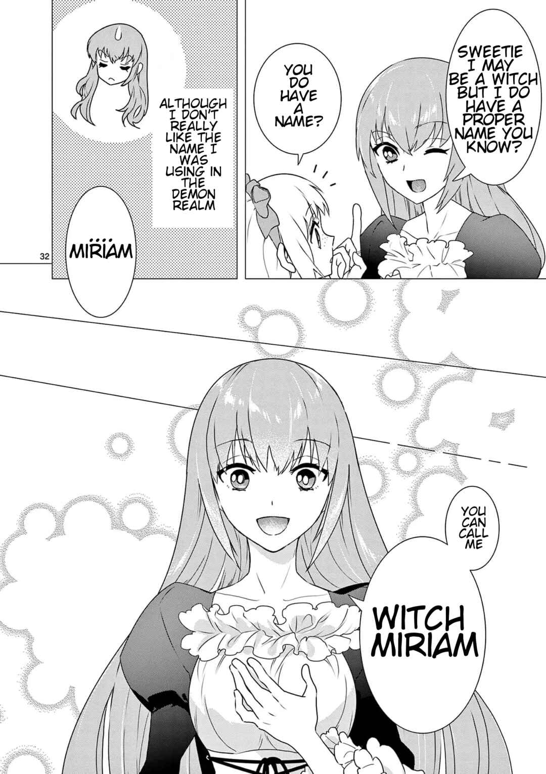 Page 33 Chapter 3 Isekai Tensei Shite Majo ni Natta no de Slow Life o Okuritai no ni Maou ga Nigashite Kuremasen