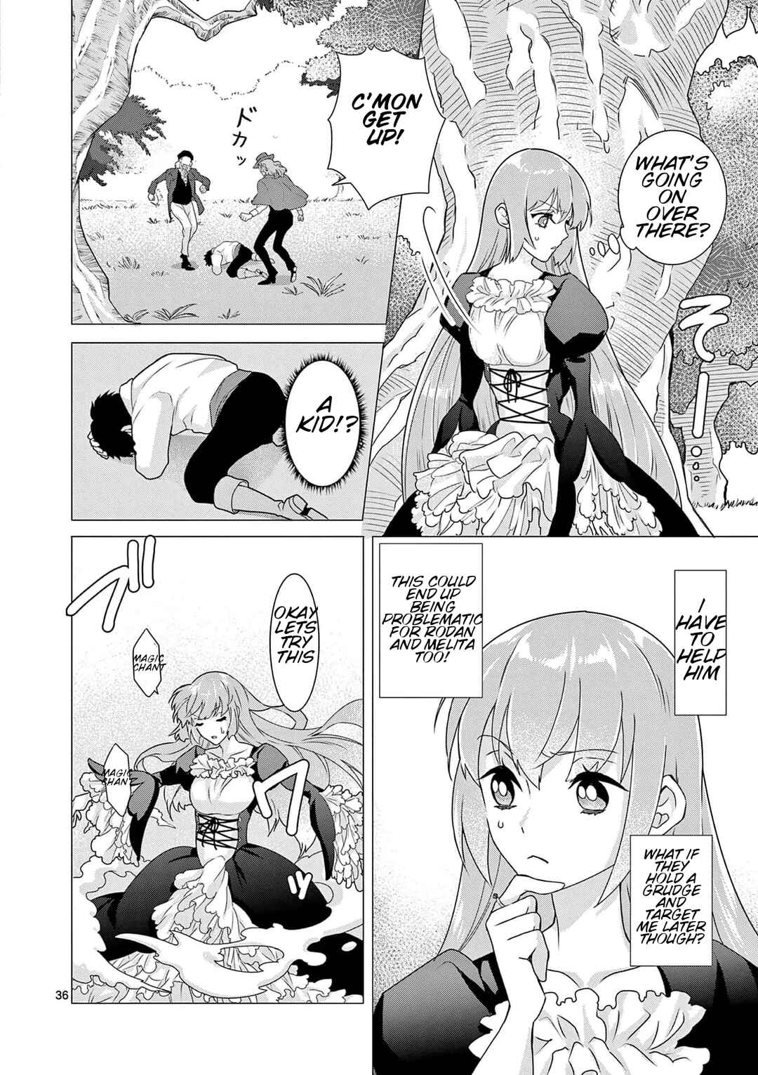 Page 37 Chapter 3 Isekai Tensei Shite Majo ni Natta no de Slow Life o Okuritai no ni Maou ga Nigashite Kuremasen