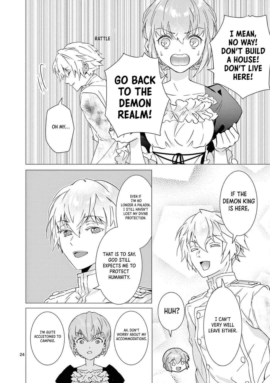 Page 25 Chapter 8 Isekai Tensei Shite Majo ni Natta no de Slow Life o Okuritai no ni Maou ga Nigashite Kuremasen