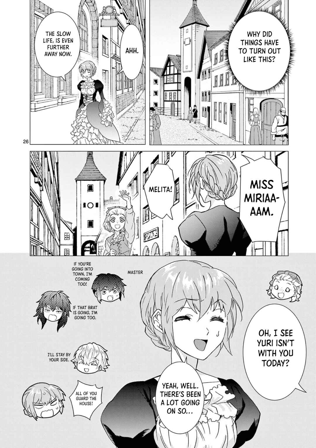 Page 27 Chapter 8 Isekai Tensei Shite Majo ni Natta no de Slow Life o Okuritai no ni Maou ga Nigashite Kuremasen