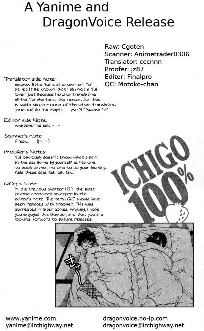 Page 20 Chapter 73 Ichigo 100%