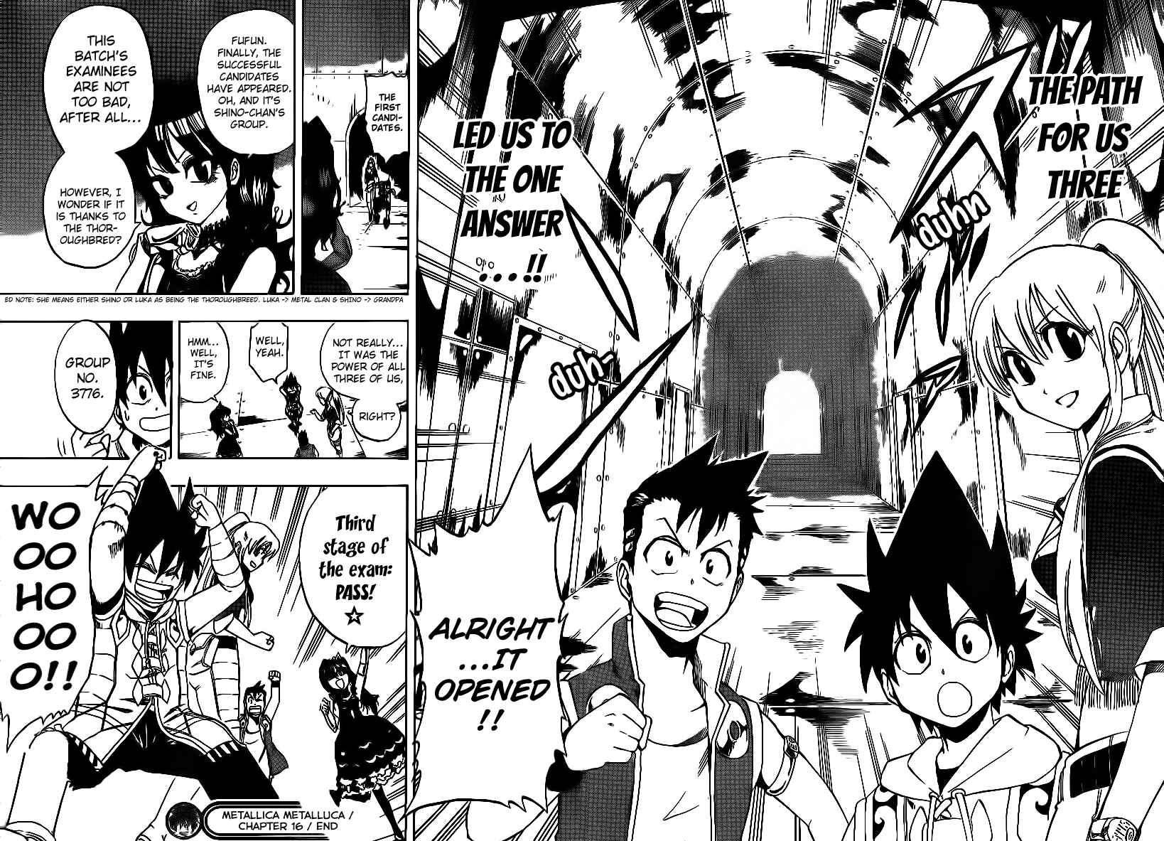 Page 18 Chapter 16 Metalica Metaluca