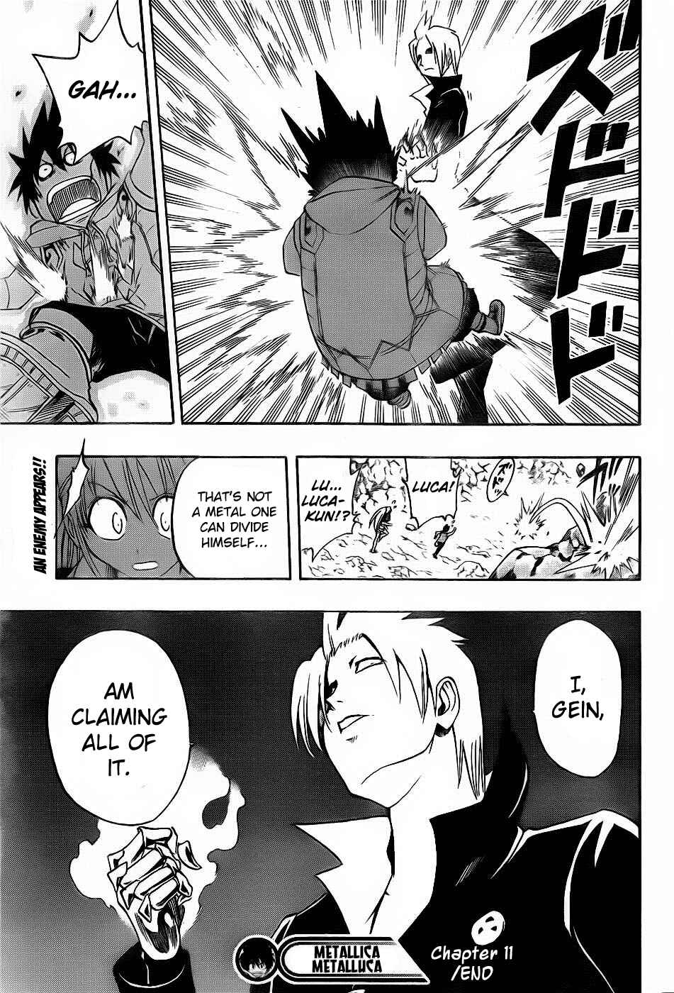 Page 20 Chapter 11 Metalica Metaluca