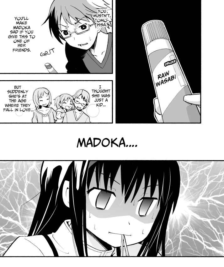 Page 2 Chapter Unknown_9a9f Mahou Shoujo Madoka★Magica - Kawaii Musume ni Suki na Hito ga Dekita (Doujinshi)