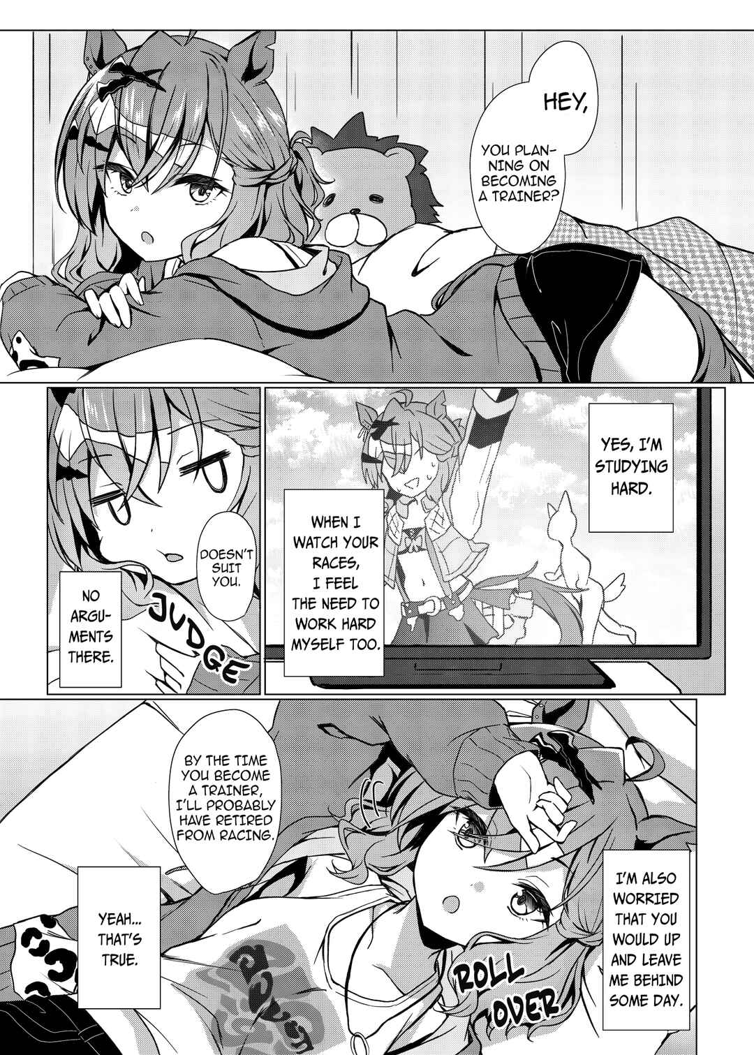 Page 21 Chapter Unknown_1c30 Uma Musume Pretty Derby - Living in a Love Comedy with Jungle Pocket (Doujinshi)