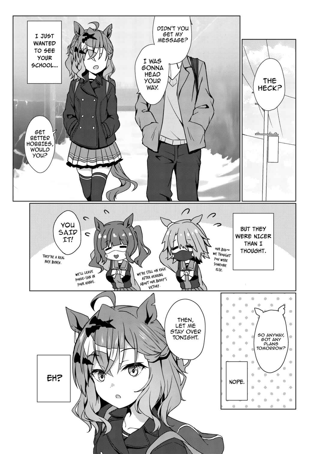 Page 5 Chapter Unknown_1c30 Uma Musume Pretty Derby - Living in a Love Comedy with Jungle Pocket (Doujinshi)