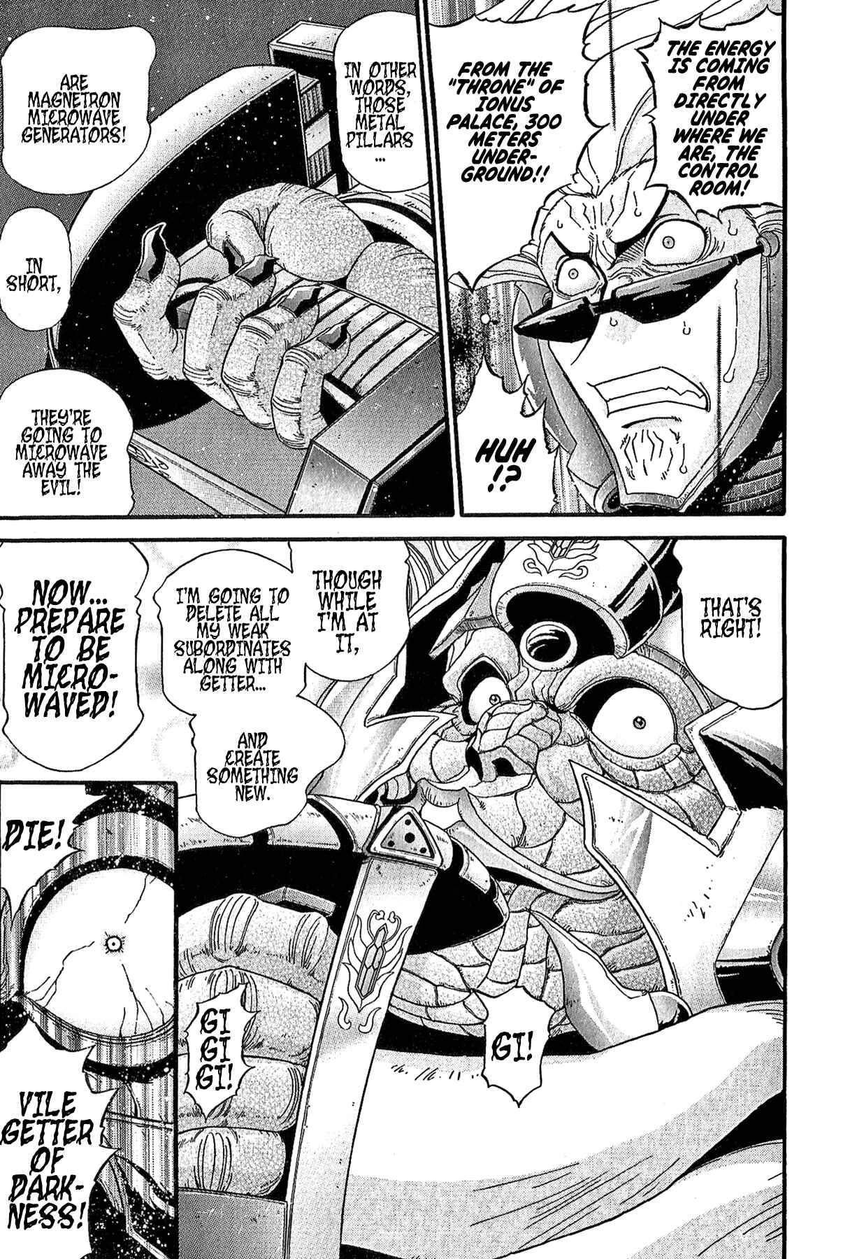 Page 21 Chapter 27 Apocrypha Getter Robo Darkness