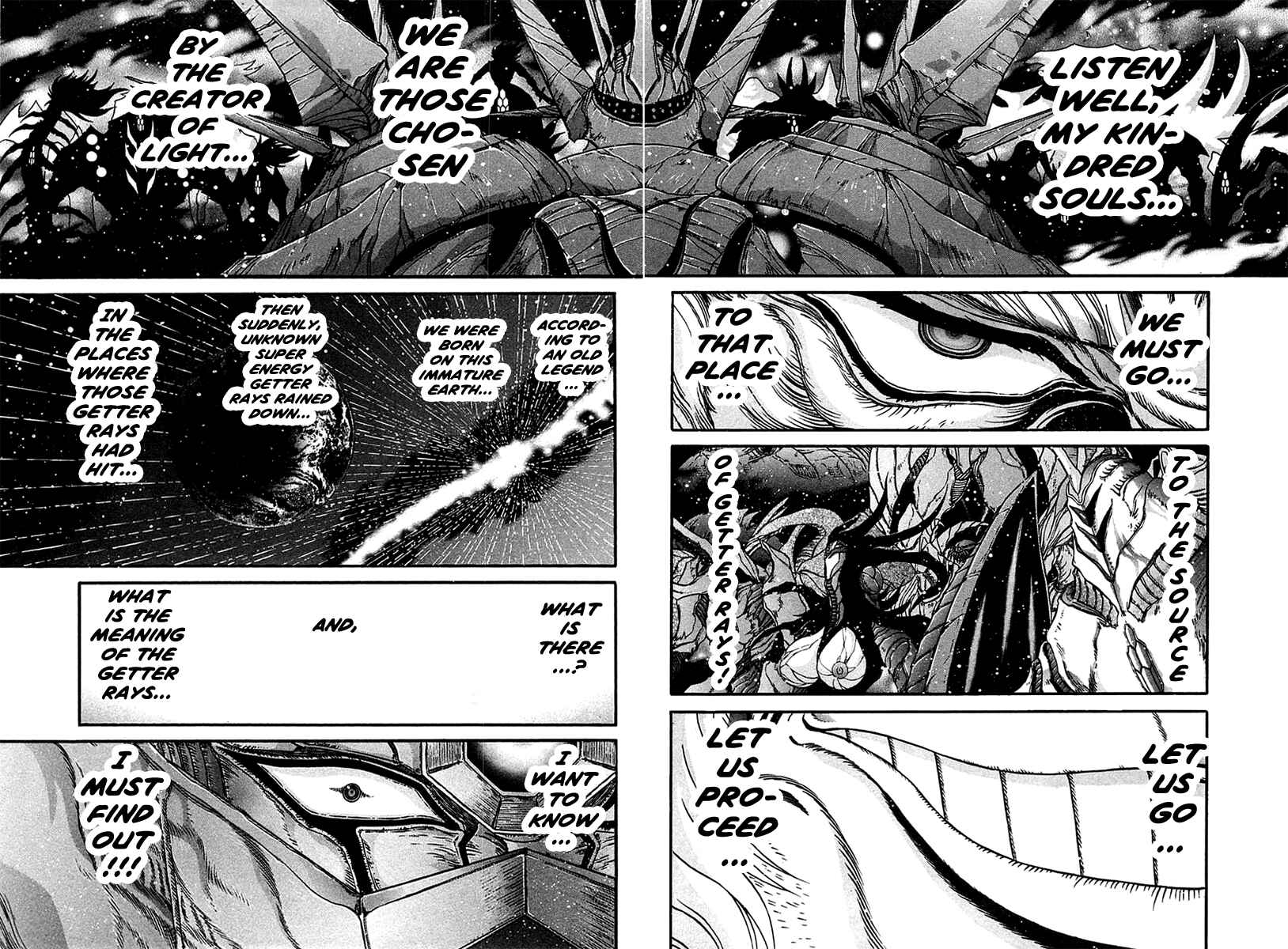 Page 13 Chapter 3 Apocrypha Getter Robo Darkness