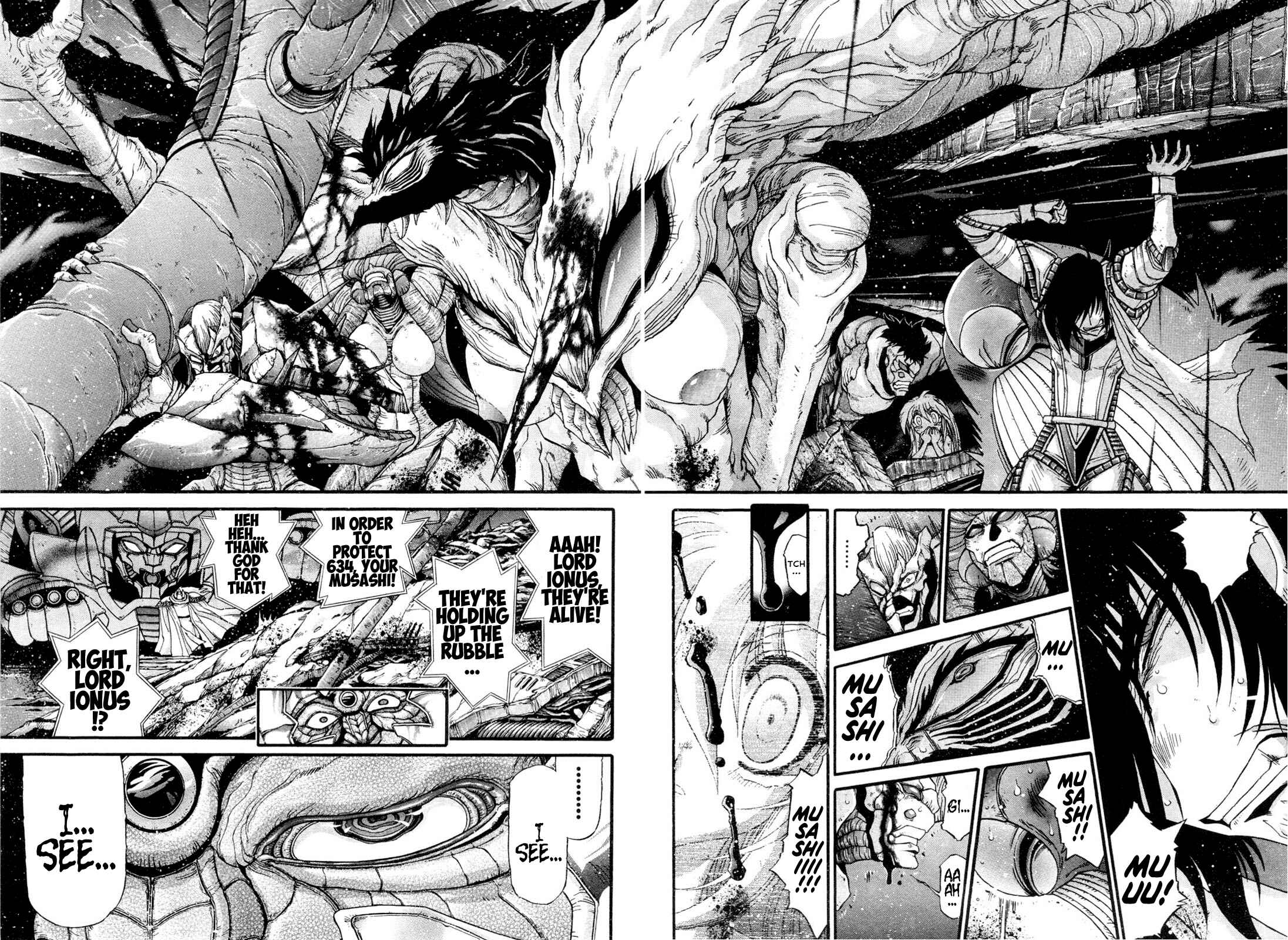 Page 4 Chapter 25 Apocrypha Getter Robo Darkness