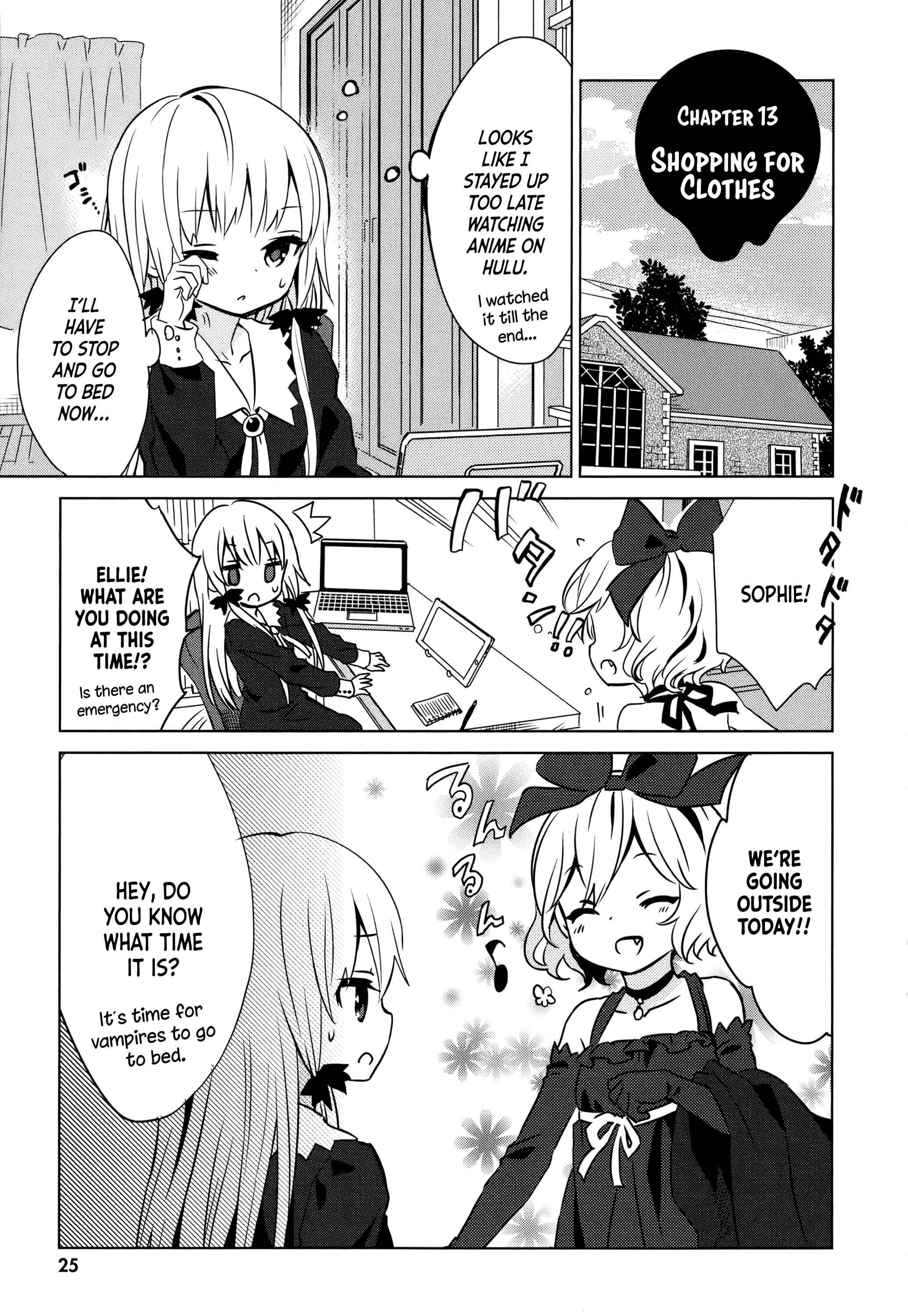 Page 1 Chapter 13 Tonari no Kyuuketsuki-san