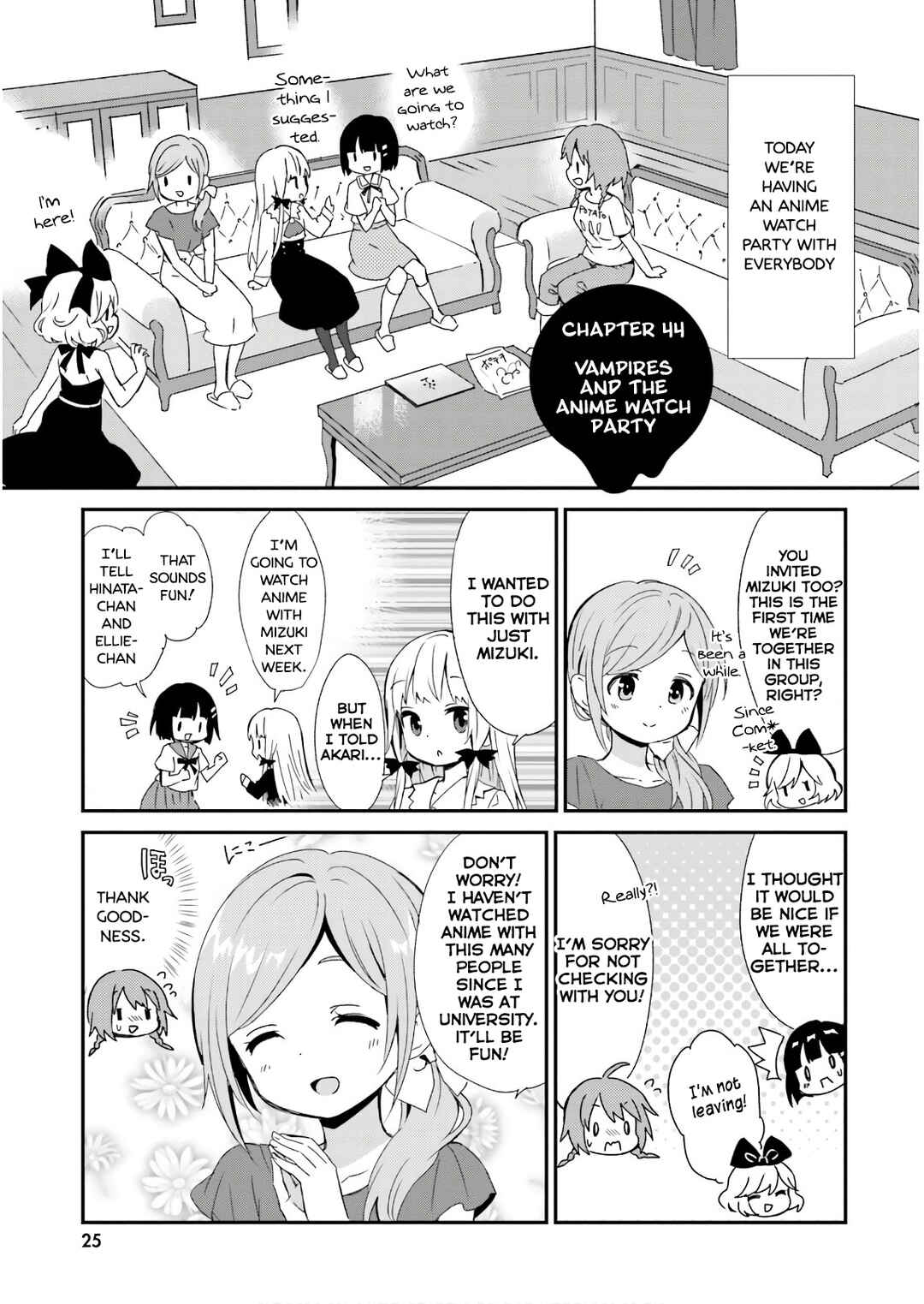 Page 1 Chapter 44 Tonari no Kyuuketsuki-san