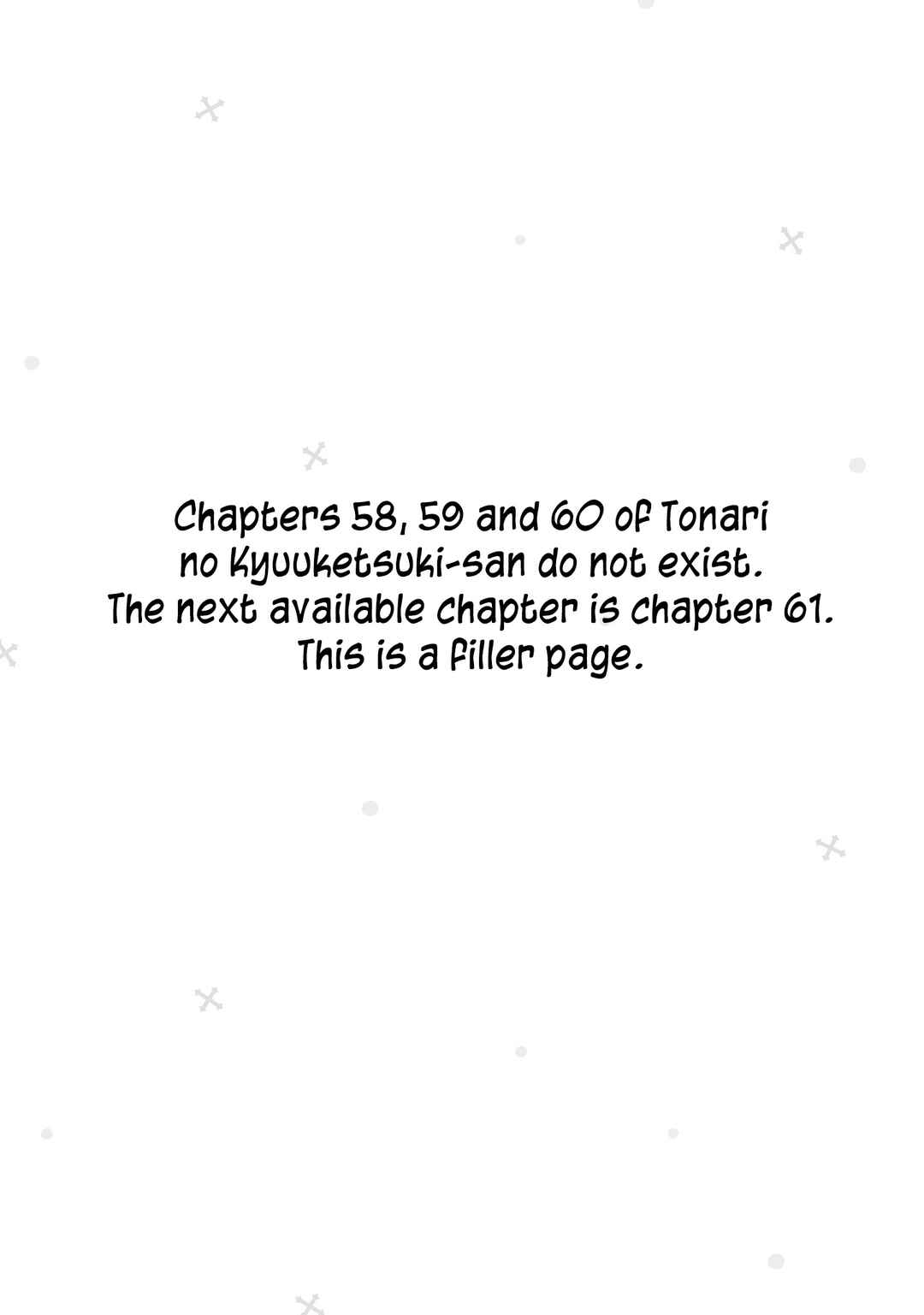 Page 1 Chapter 59 Tonari no Kyuuketsuki-san