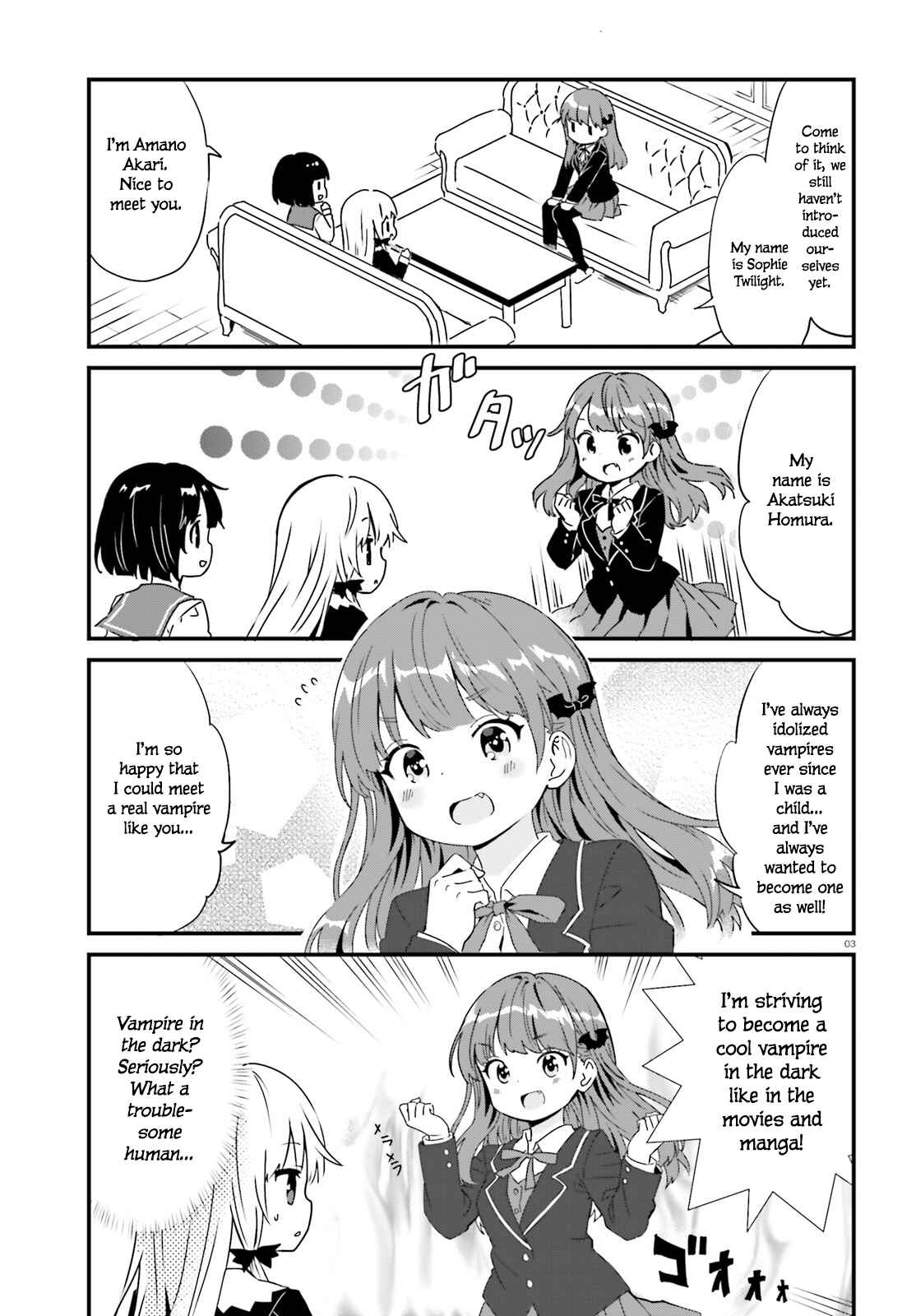 Page 3 Chapter 53 Tonari no Kyuuketsuki-san