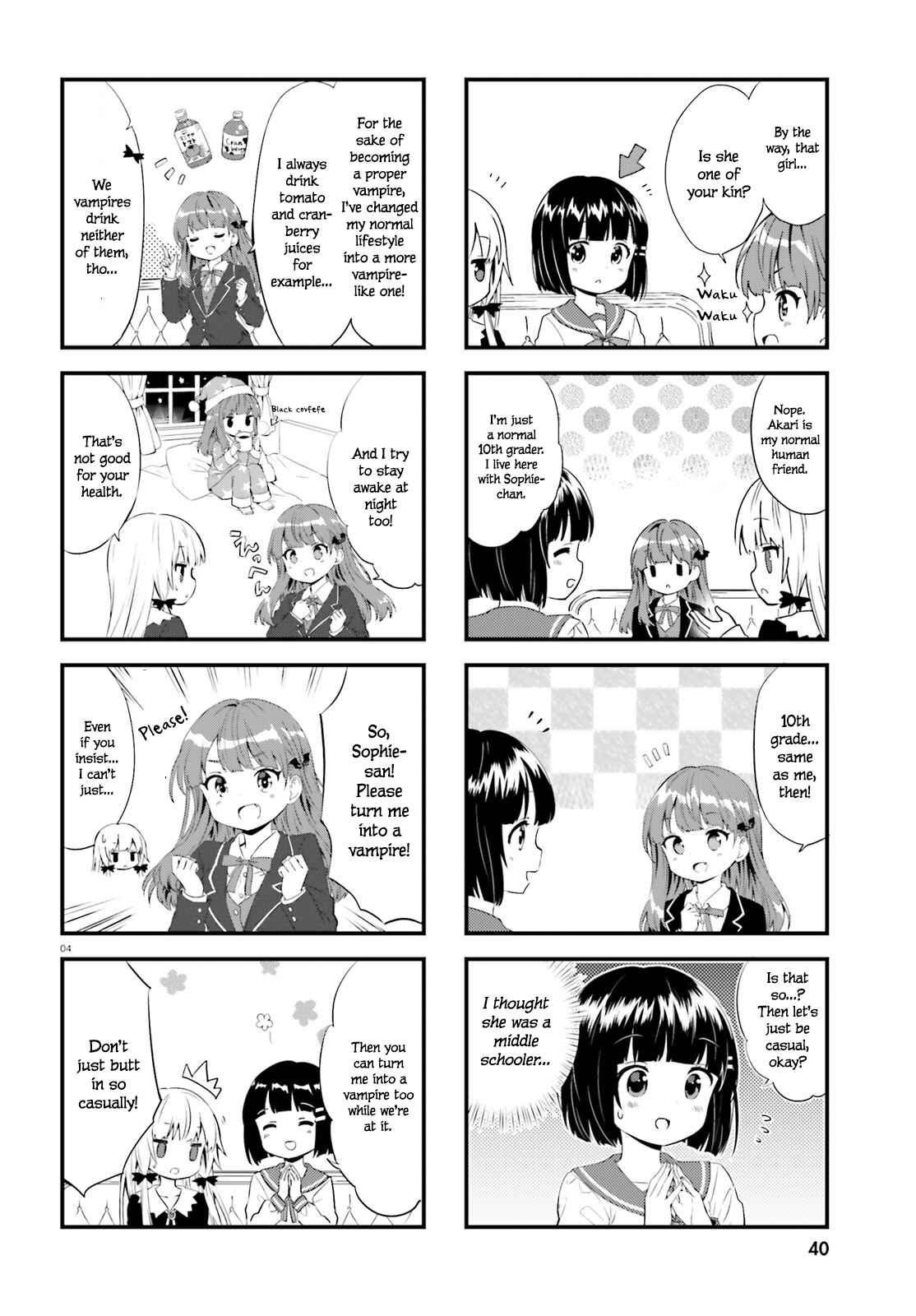 Page 4 Chapter 53 Tonari no Kyuuketsuki-san