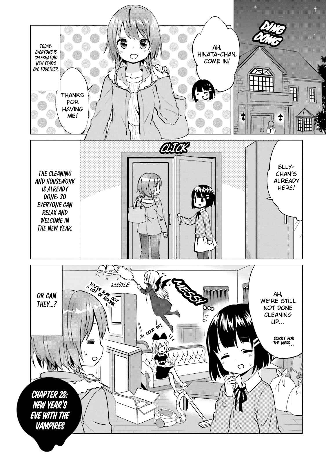 Page 1 Chapter 28 Tonari no Kyuuketsuki-san