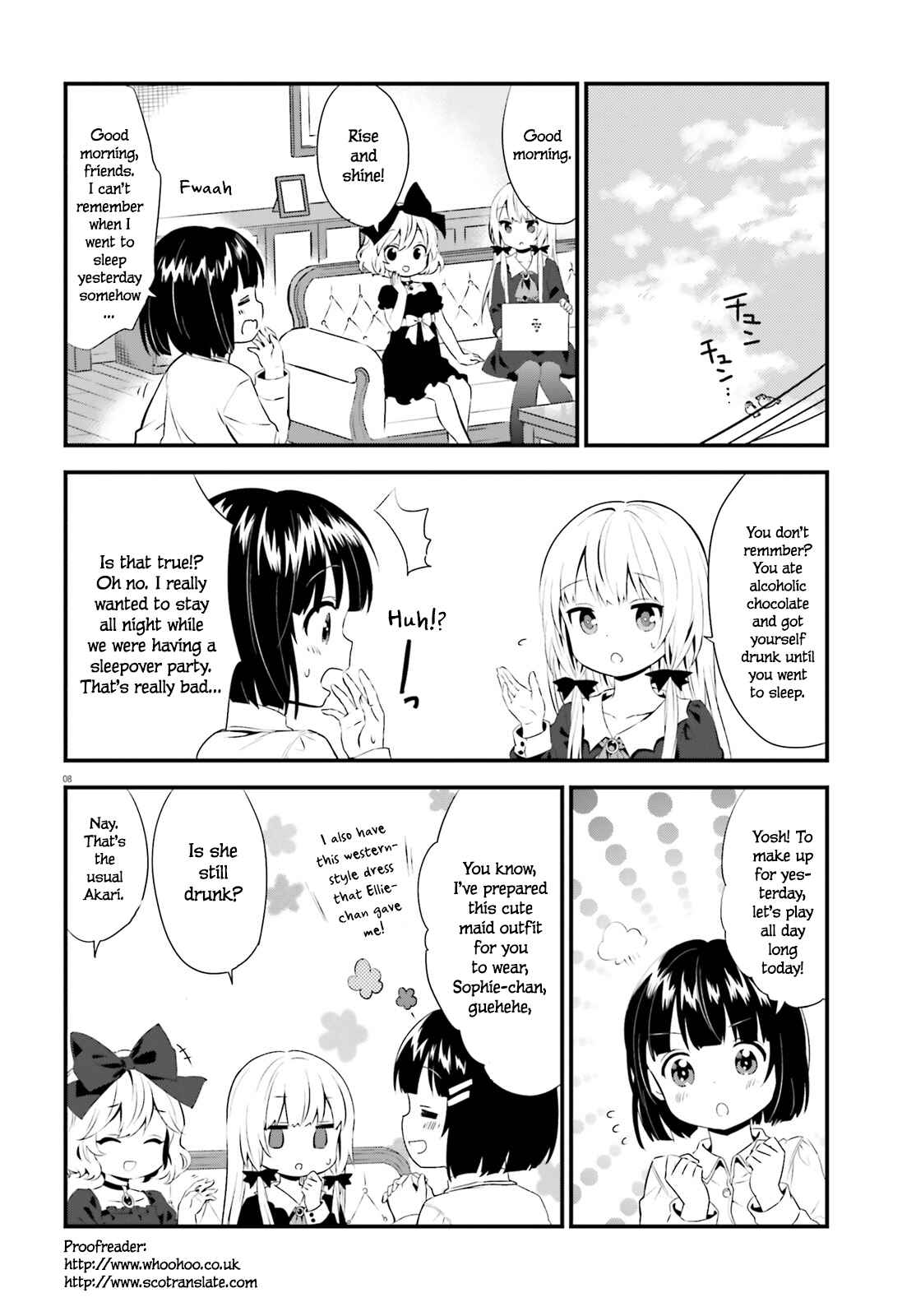 Page 8 Chapter 65 Tonari no Kyuuketsuki-san