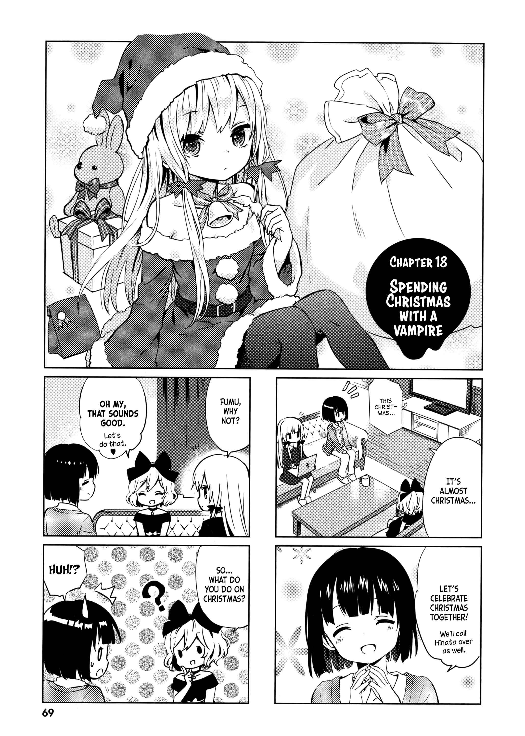Page 1 Chapter 18 Tonari no Kyuuketsuki-san