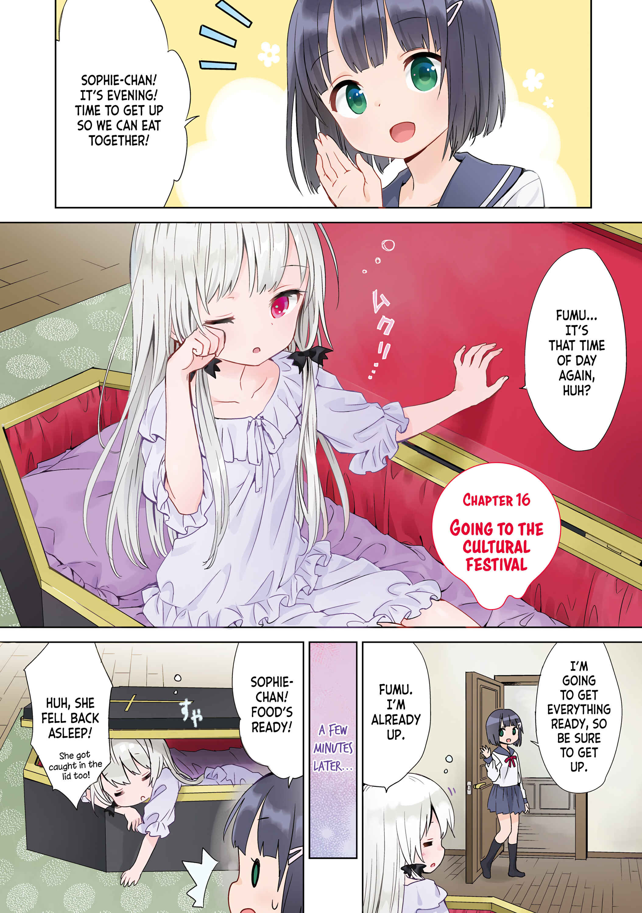 Page 1 Chapter 16 Tonari no Kyuuketsuki-san