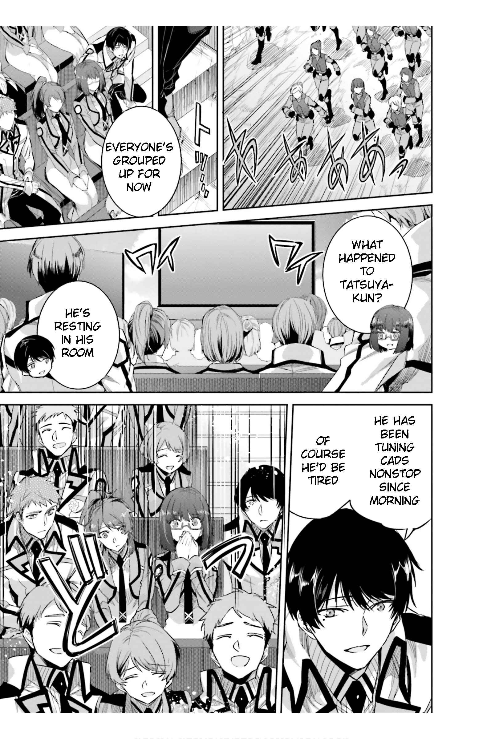 Page 3 Chapter 20 Mahouka Koukou no Rettousei - Steeplechase-hen