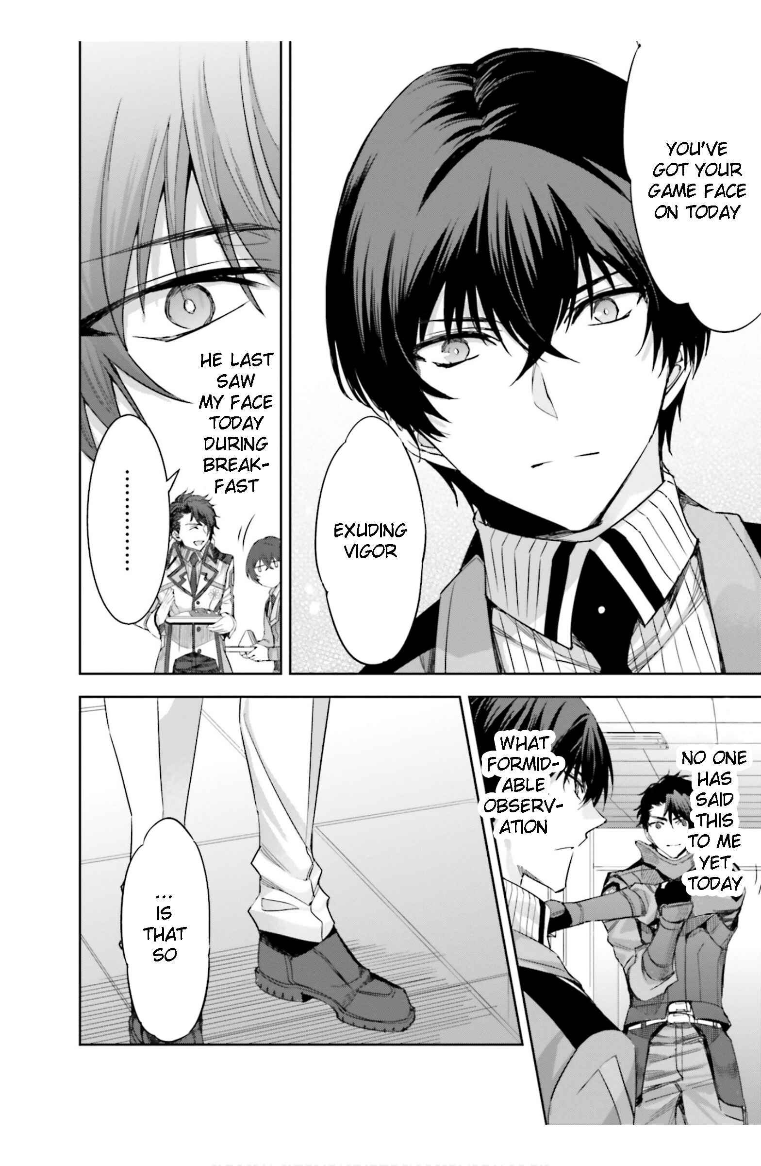 Page 10 Chapter 16 Mahouka Koukou no Rettousei - Steeplechase-hen