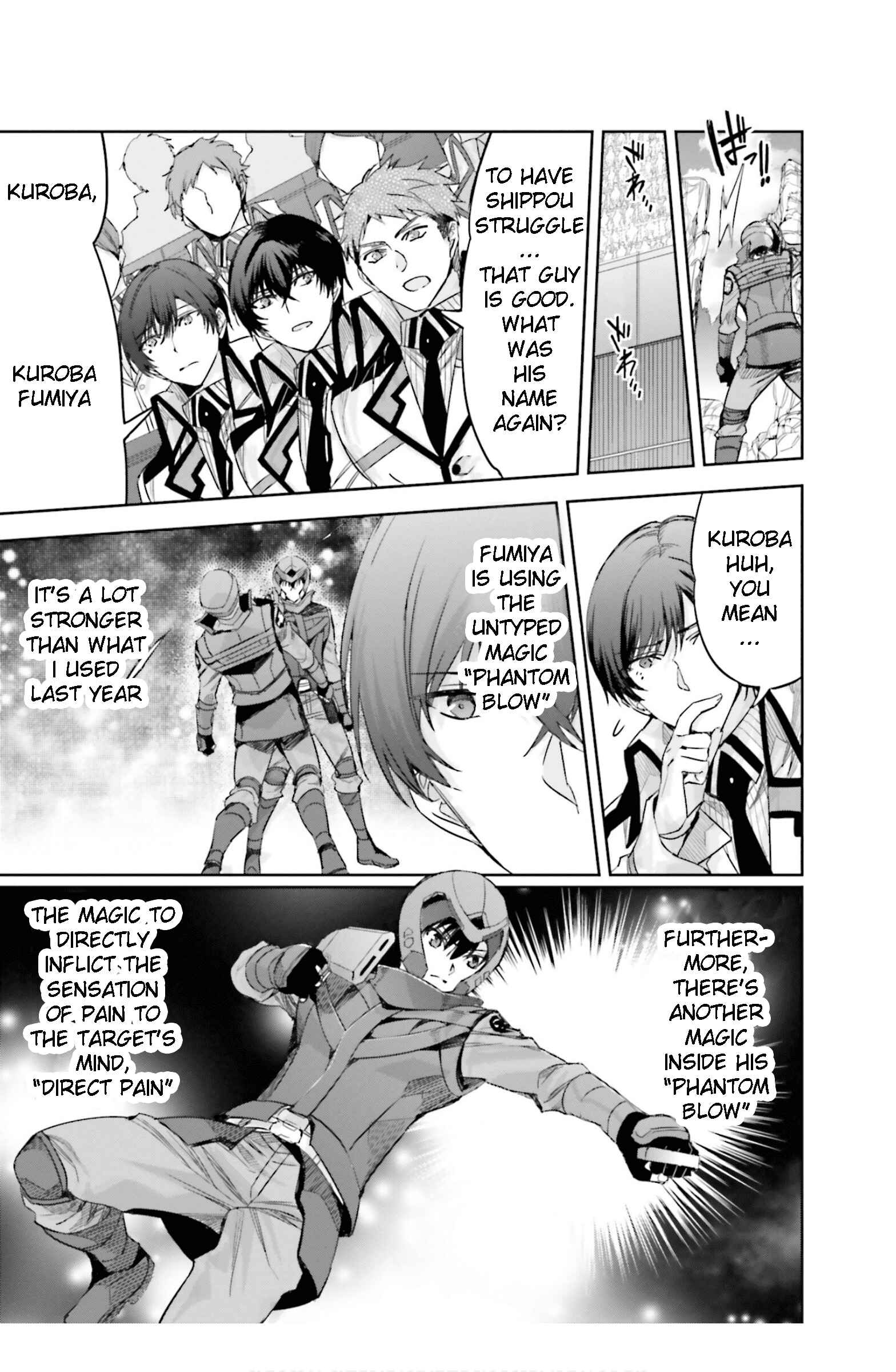 Page 29 Chapter 16 Mahouka Koukou no Rettousei - Steeplechase-hen