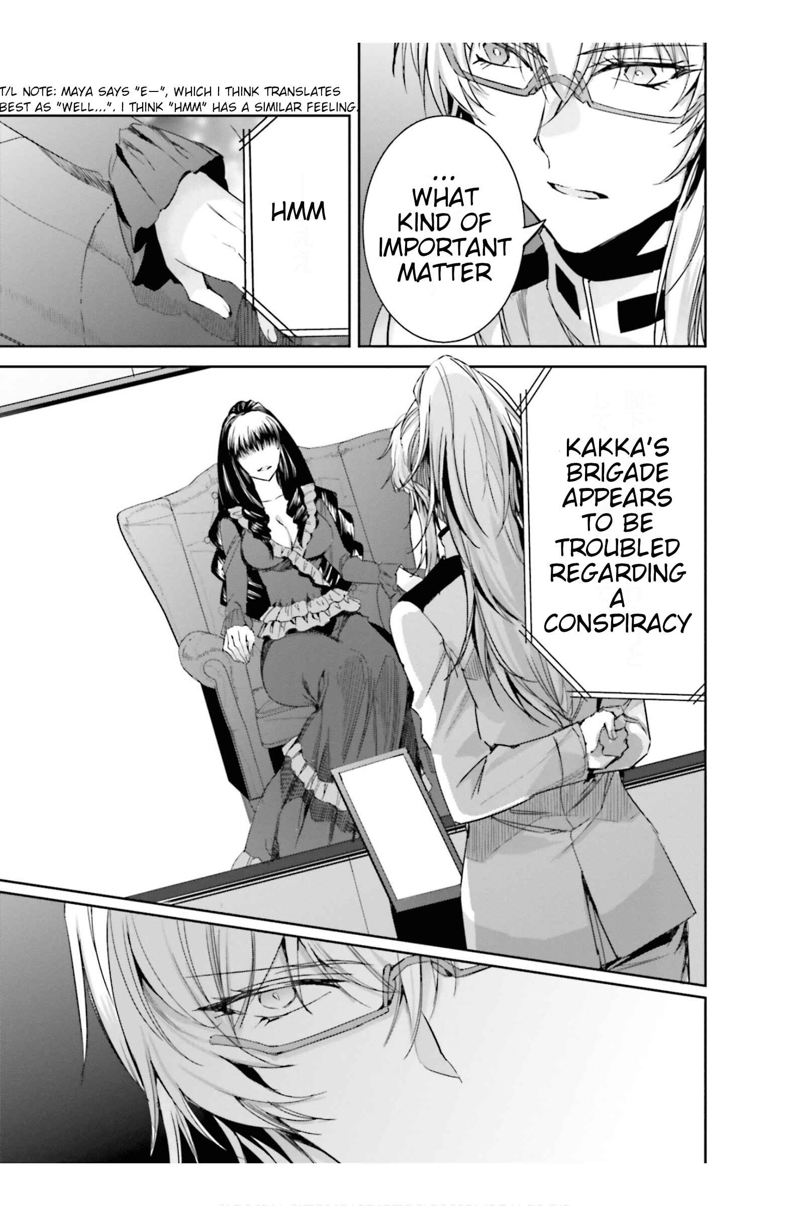Page 29 Chapter 15 Mahouka Koukou no Rettousei - Steeplechase-hen