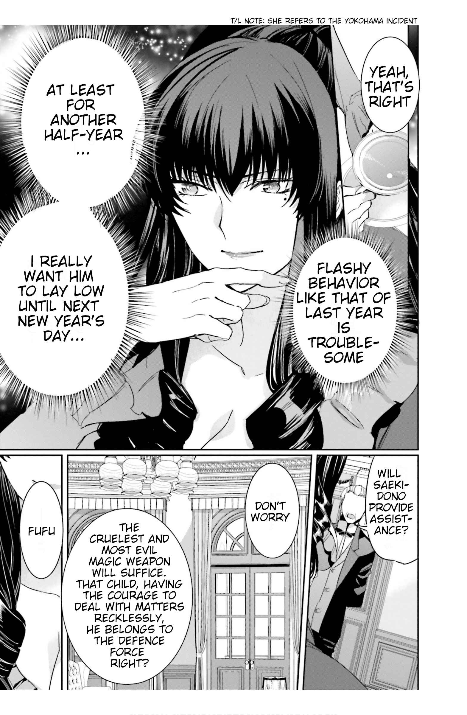Page 35 Chapter 15 Mahouka Koukou no Rettousei - Steeplechase-hen