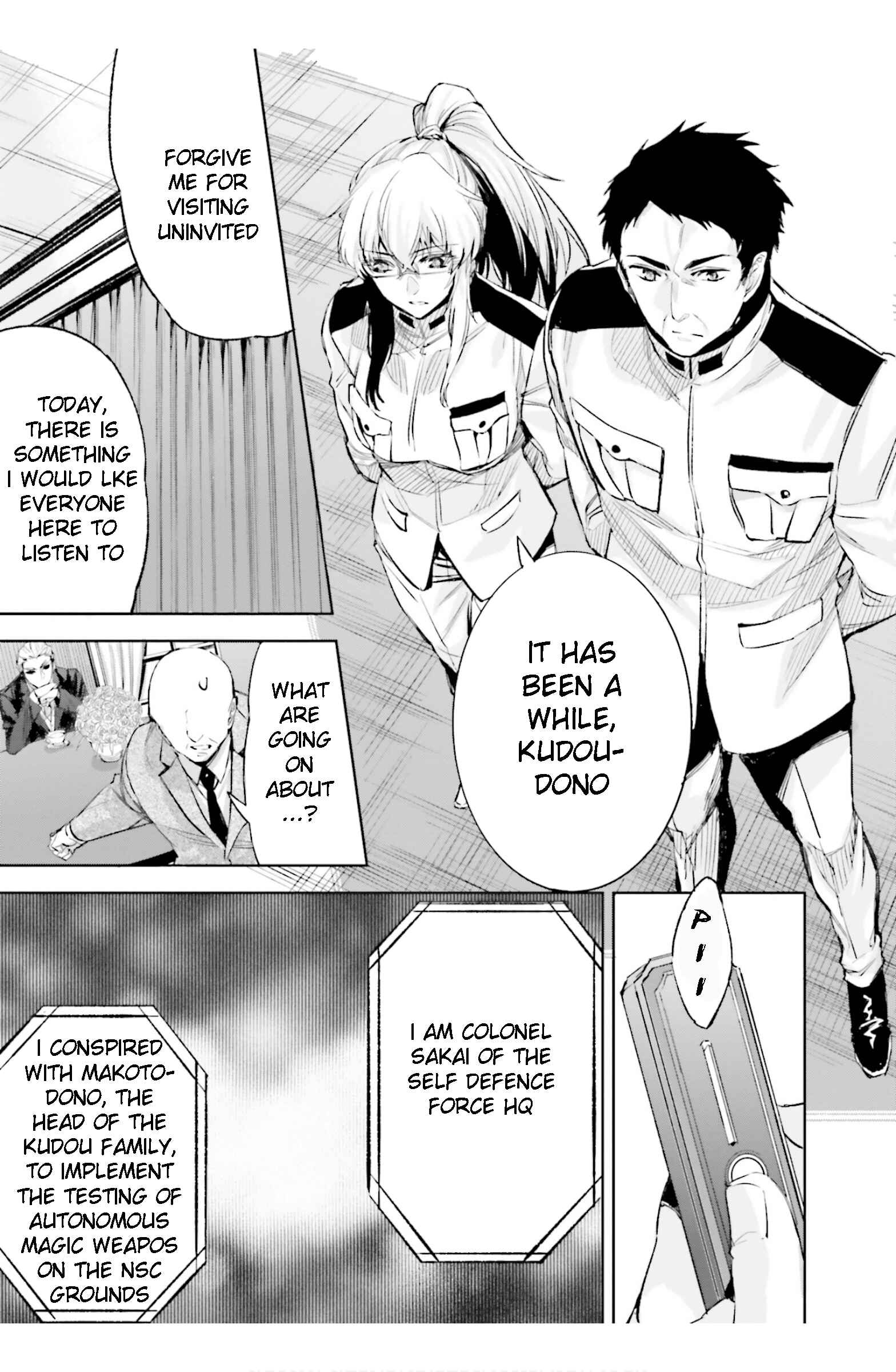 Page 13 Chapter 23 Mahouka Koukou no Rettousei - Steeplechase-hen
