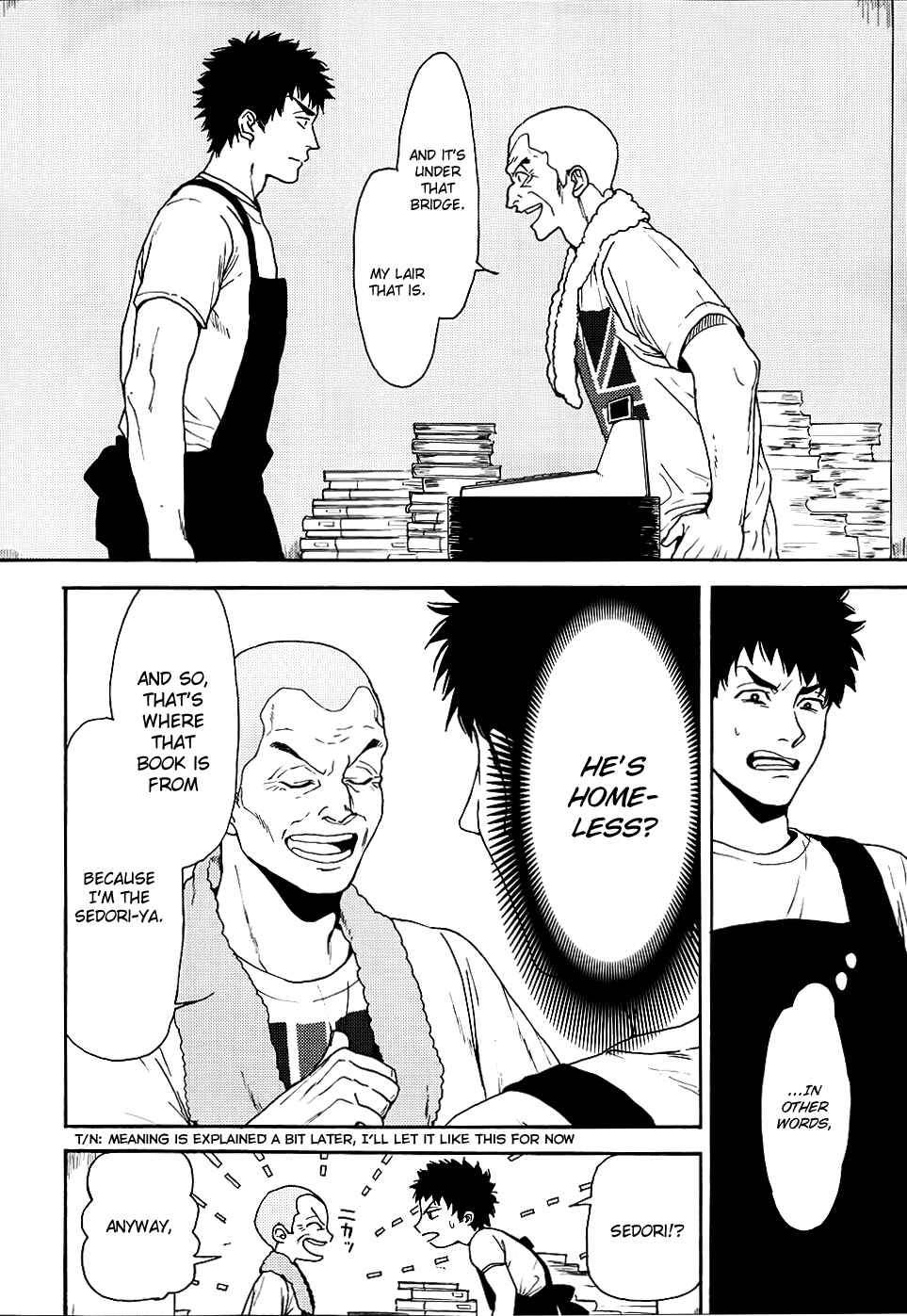 Page 11 Chapter 4 Biblia Koshodou no Jiken Techou