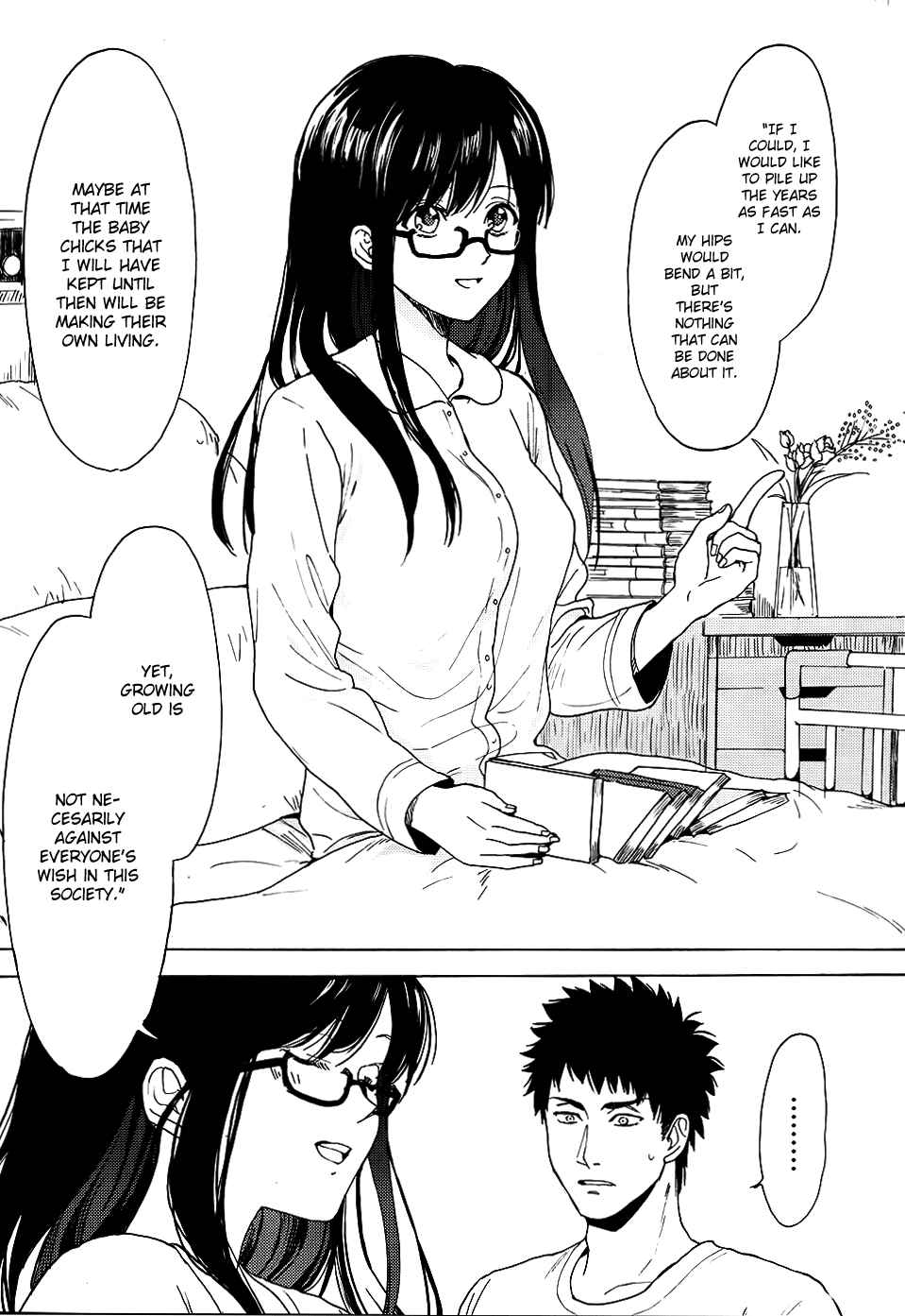 Page 35 Chapter 4 Biblia Koshodou no Jiken Techou