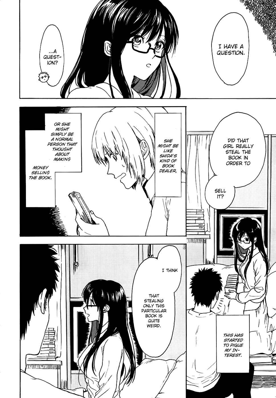 Page 39 Chapter 4 Biblia Koshodou no Jiken Techou