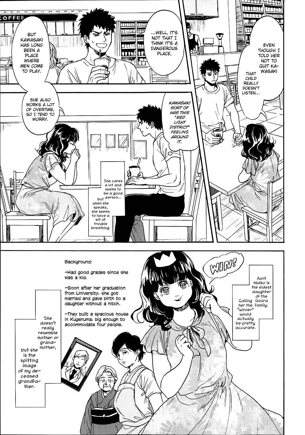 Page 12 Chapter 3 Biblia Koshodou no Jiken Techou
