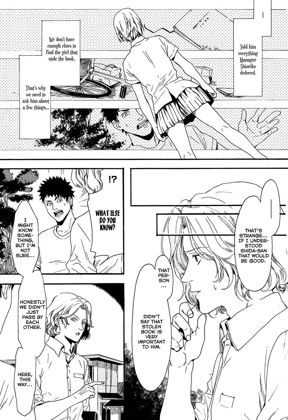 Page 22 Chapter 5 Biblia Koshodou no Jiken Techou