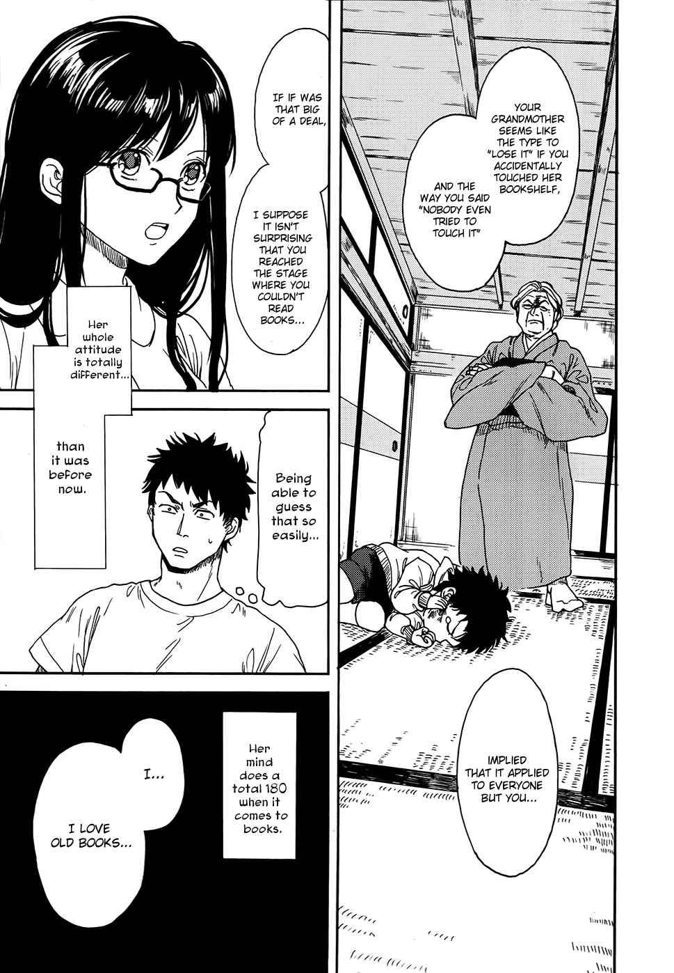 Page 26 Chapter 2 Biblia Koshodou no Jiken Techou
