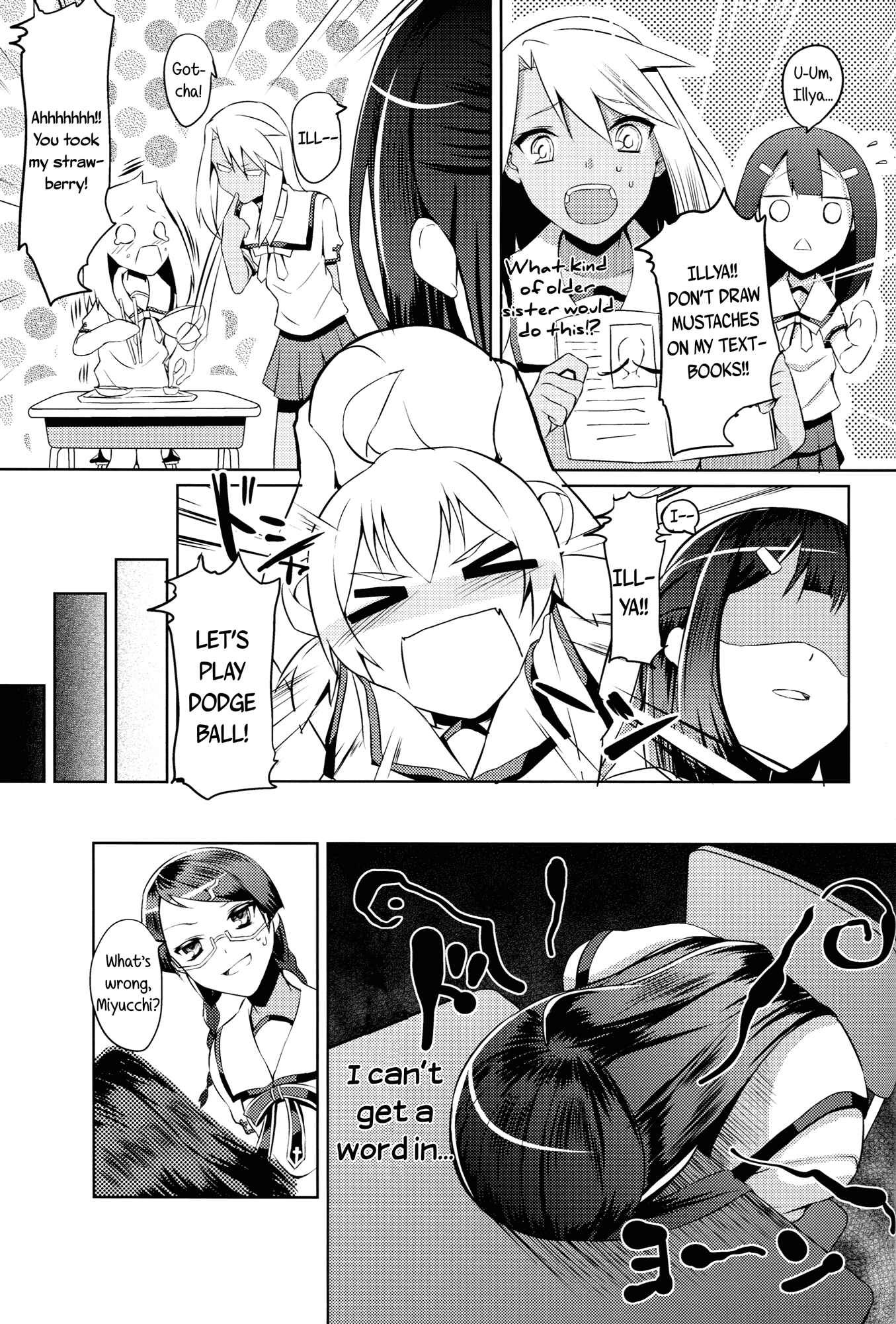 Page 4 Chapter Unknown_76f6 Fate/kaleid liner Prisma Illya - Prisma ☆ Miyu (Doujinshi)