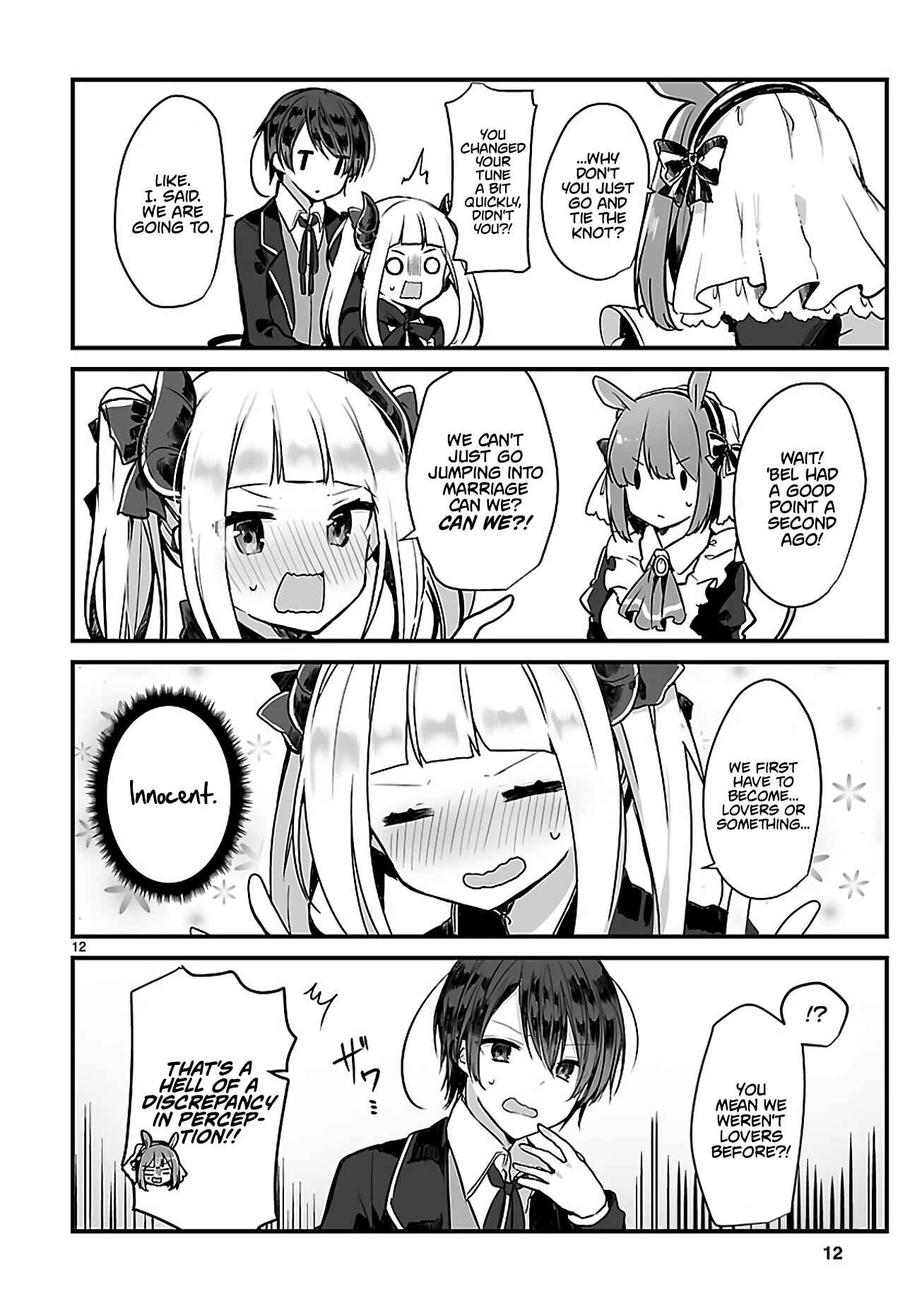 Page 12 Chapter Unknown_ed91 Maou-sama to Kekkon shitai (Oneshot)
