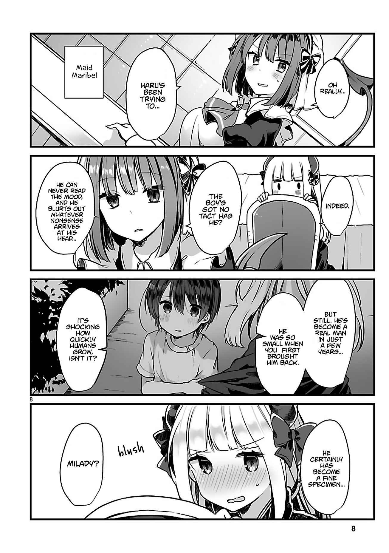 Page 8 Chapter Unknown_ed91 Maou-sama to Kekkon shitai (Oneshot)