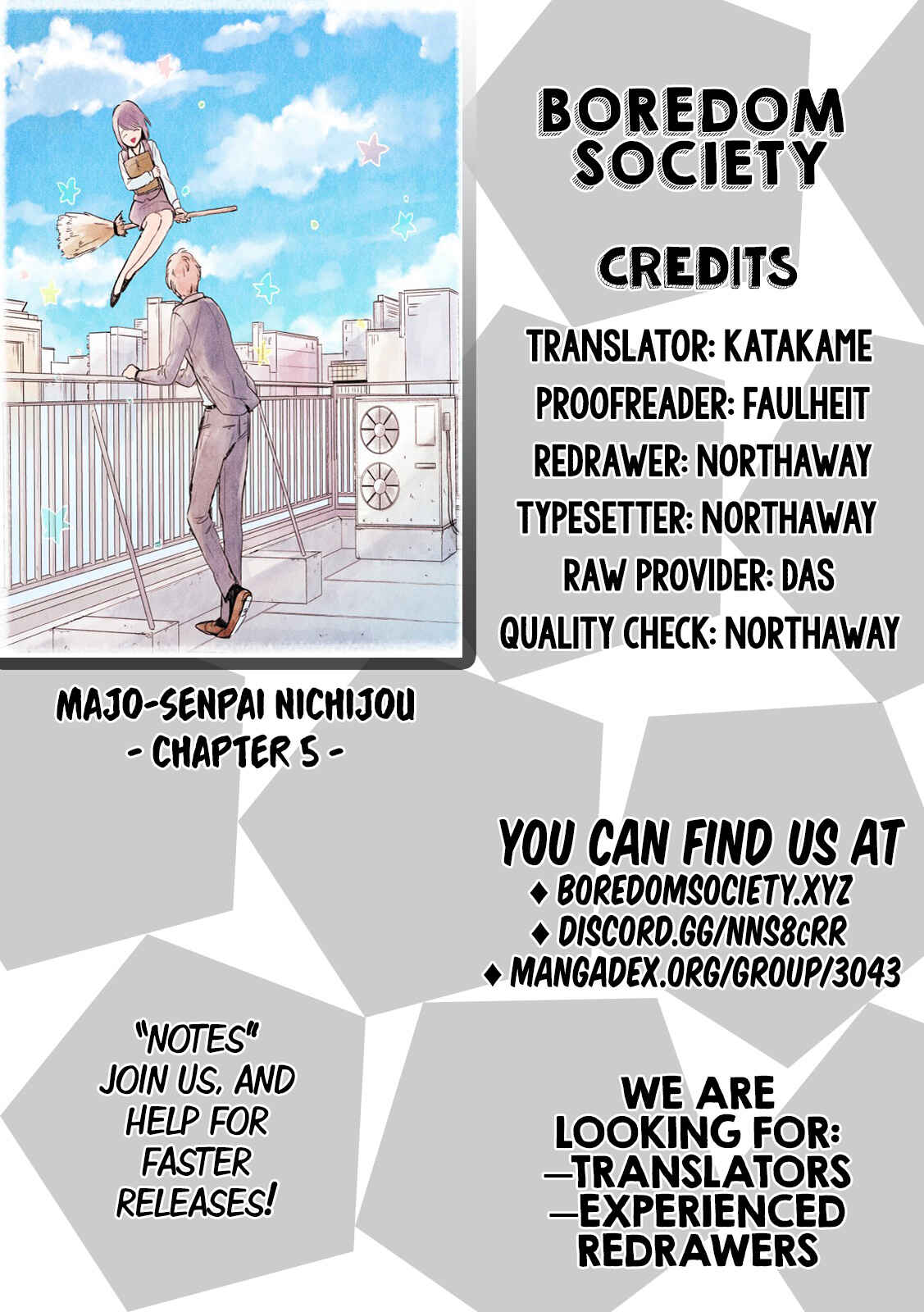 Page 7 Chapter 5 Majo-senpai Nippou